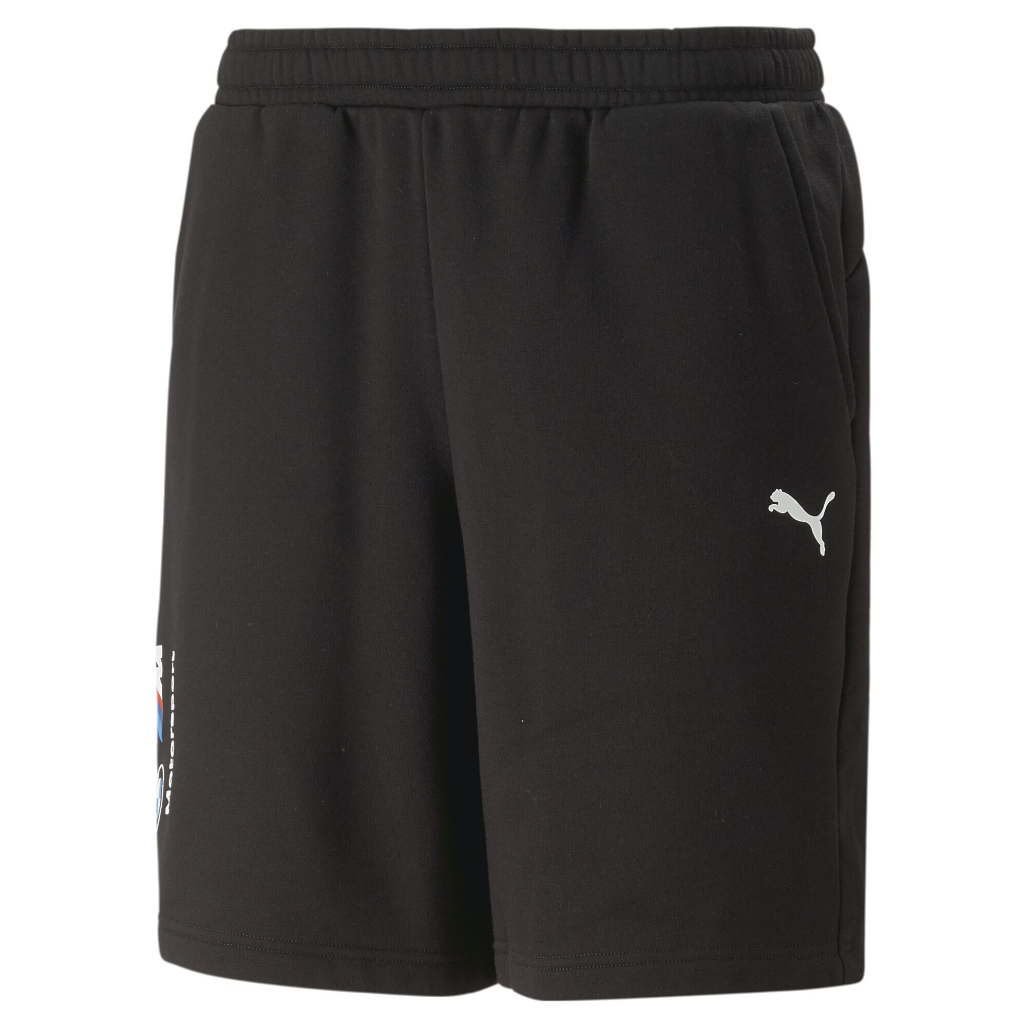 PUMA Pantaloni sport 'BMW W Motorsport' negru / alb - Pled.ro