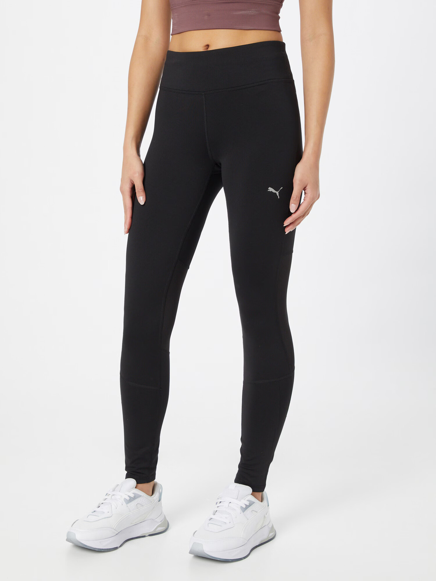 PUMA Pantaloni sport 'BRUSHED' gri / negru - Pled.ro