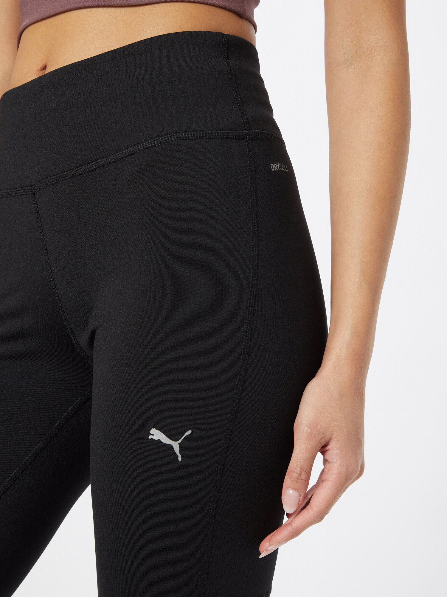 PUMA Pantaloni sport 'BRUSHED' gri / negru - Pled.ro