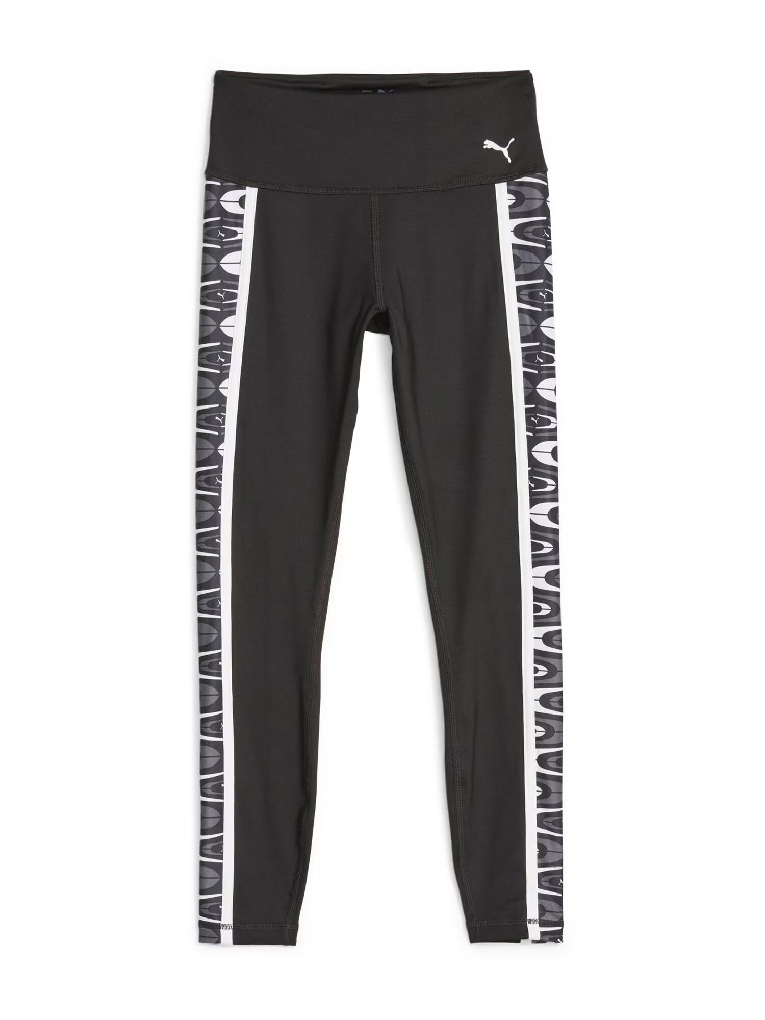 PUMA Pantaloni sport gri metalic / negru / alb - Pled.ro