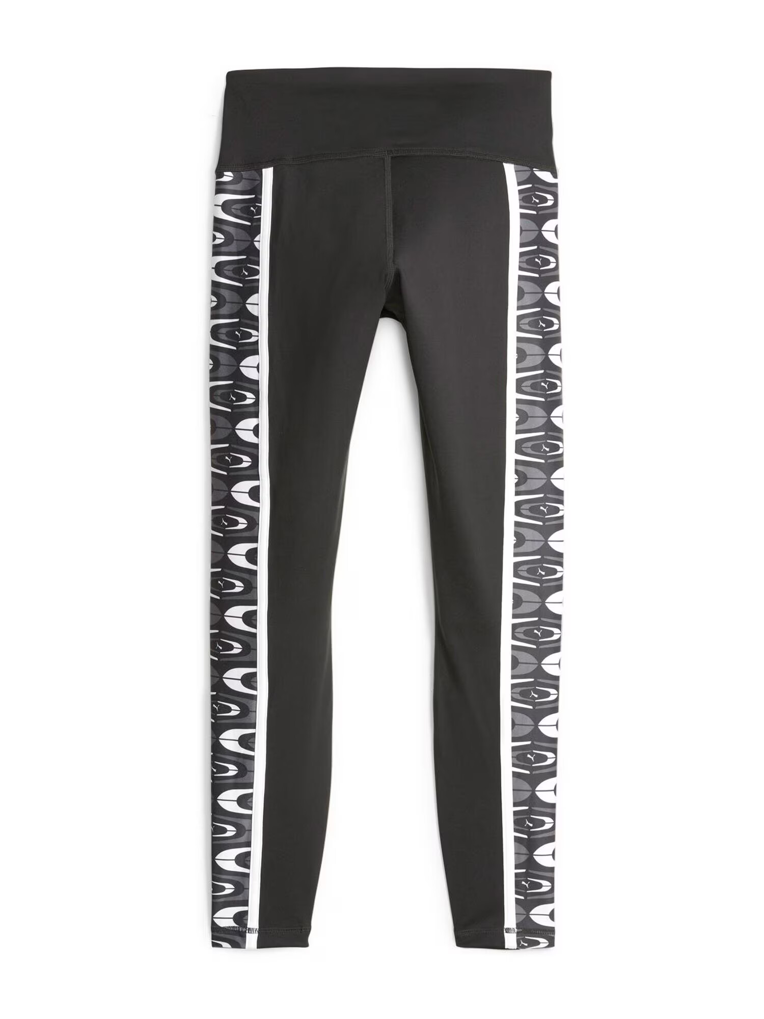 PUMA Pantaloni sport gri metalic / negru / alb - Pled.ro