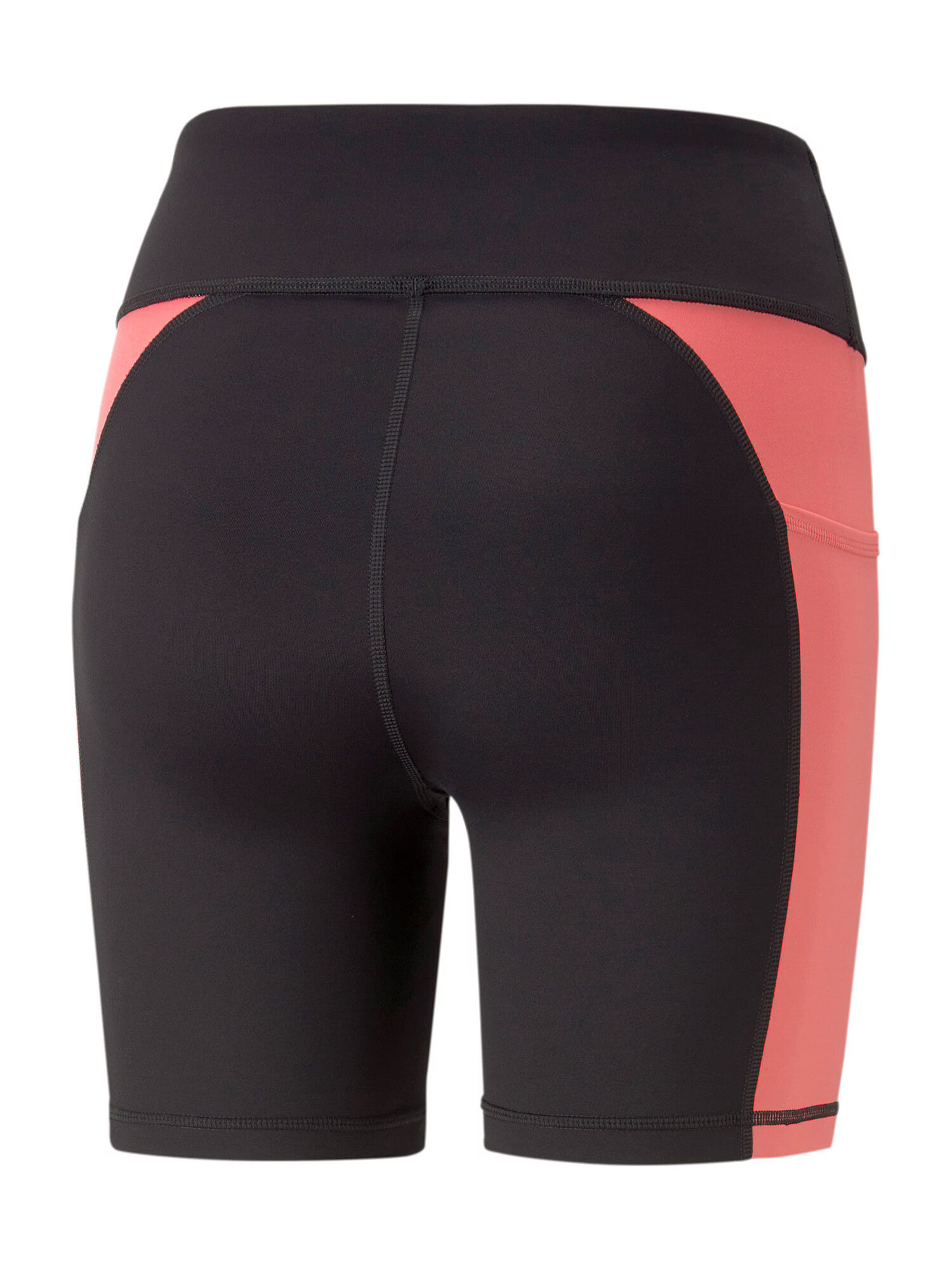 PUMA Pantaloni sport corai / negru / alb - Pled.ro