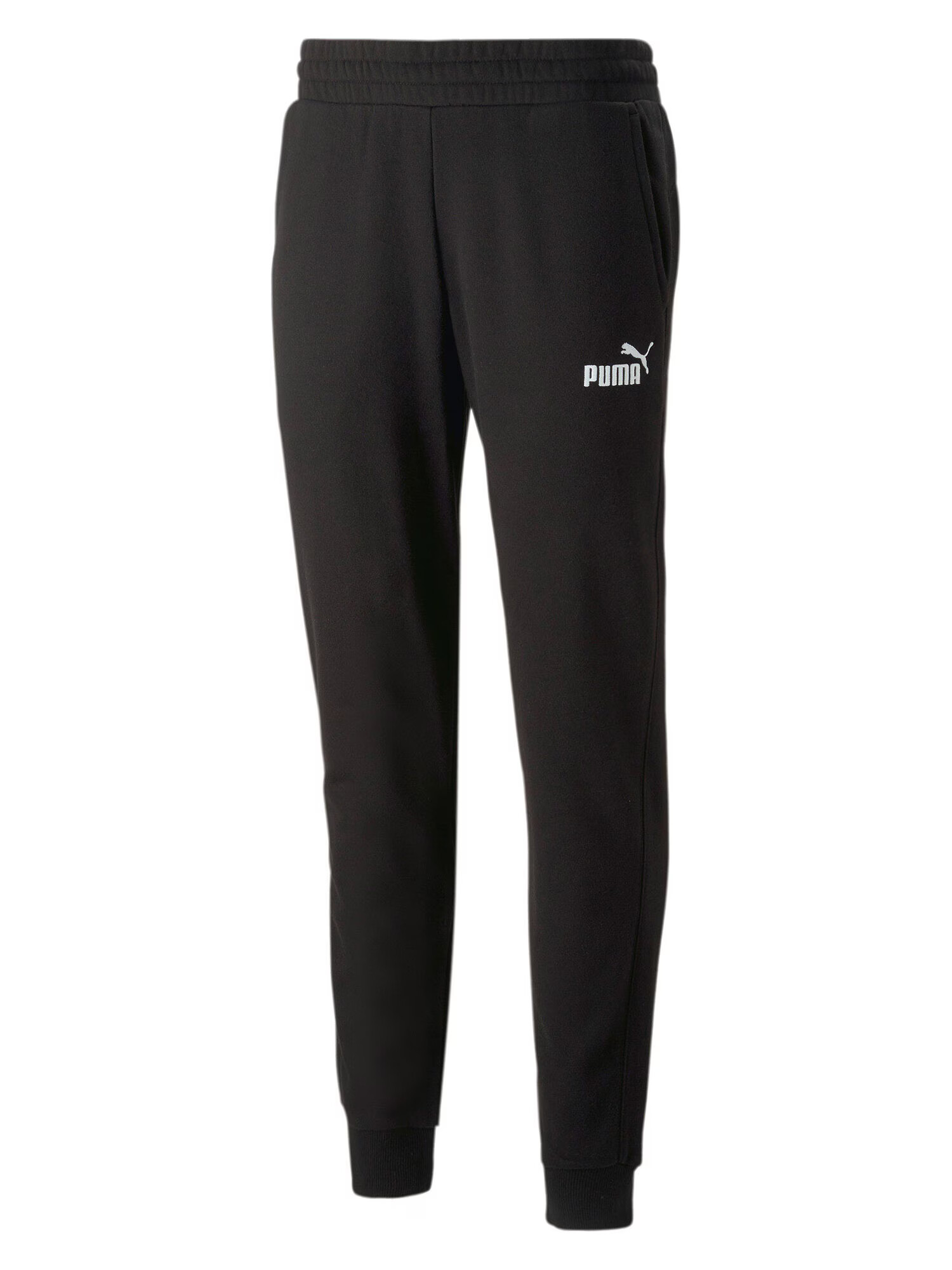 PUMA Pantaloni sport 'ELEVATED' negru / alb - Pled.ro