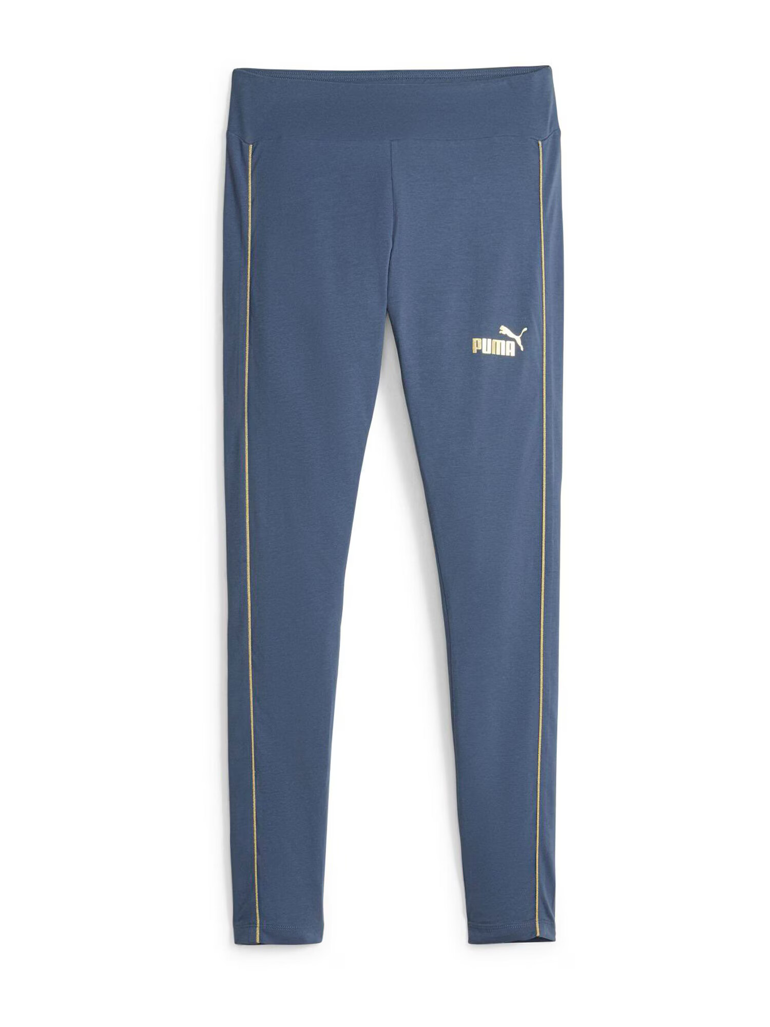 PUMA Pantaloni sport 'ESS+ MINIMAL GOLD' albastru / auriu - Pled.ro