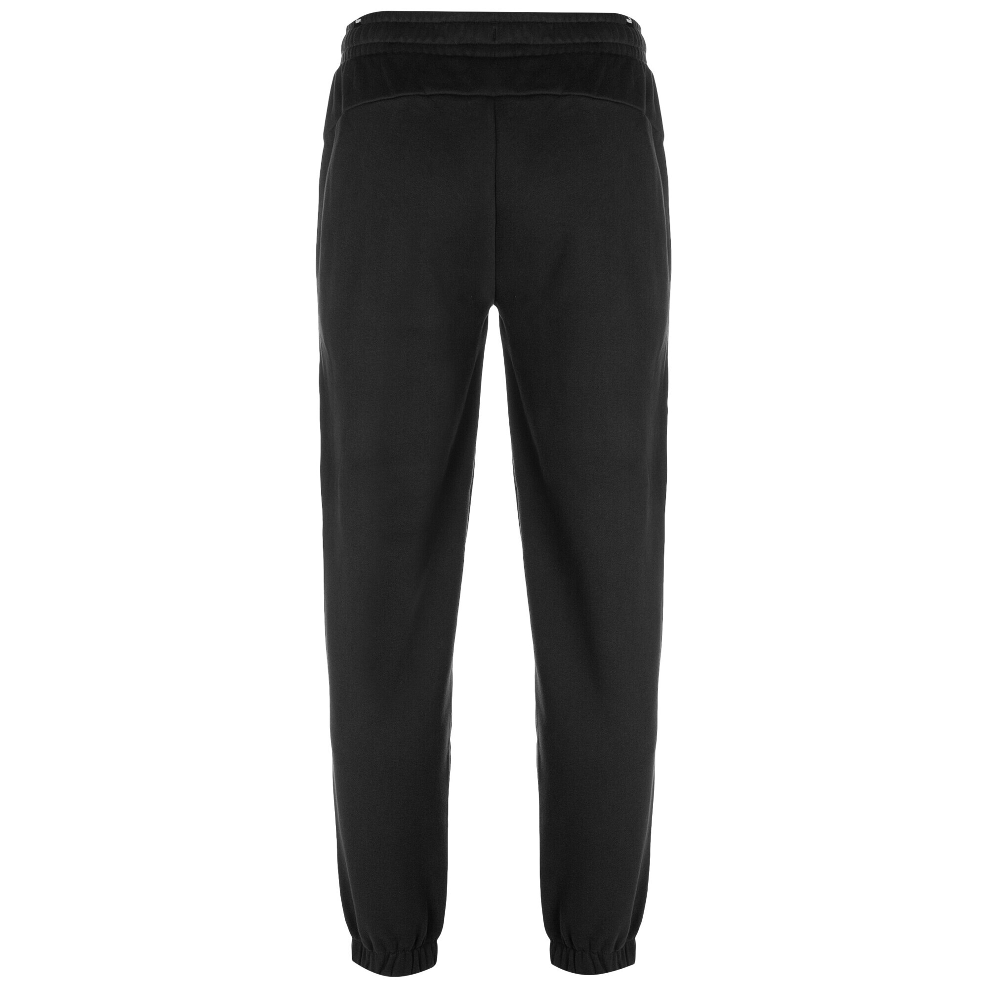 PUMA Pantaloni sport 'Essentials Elevated' negru / alb - Pled.ro