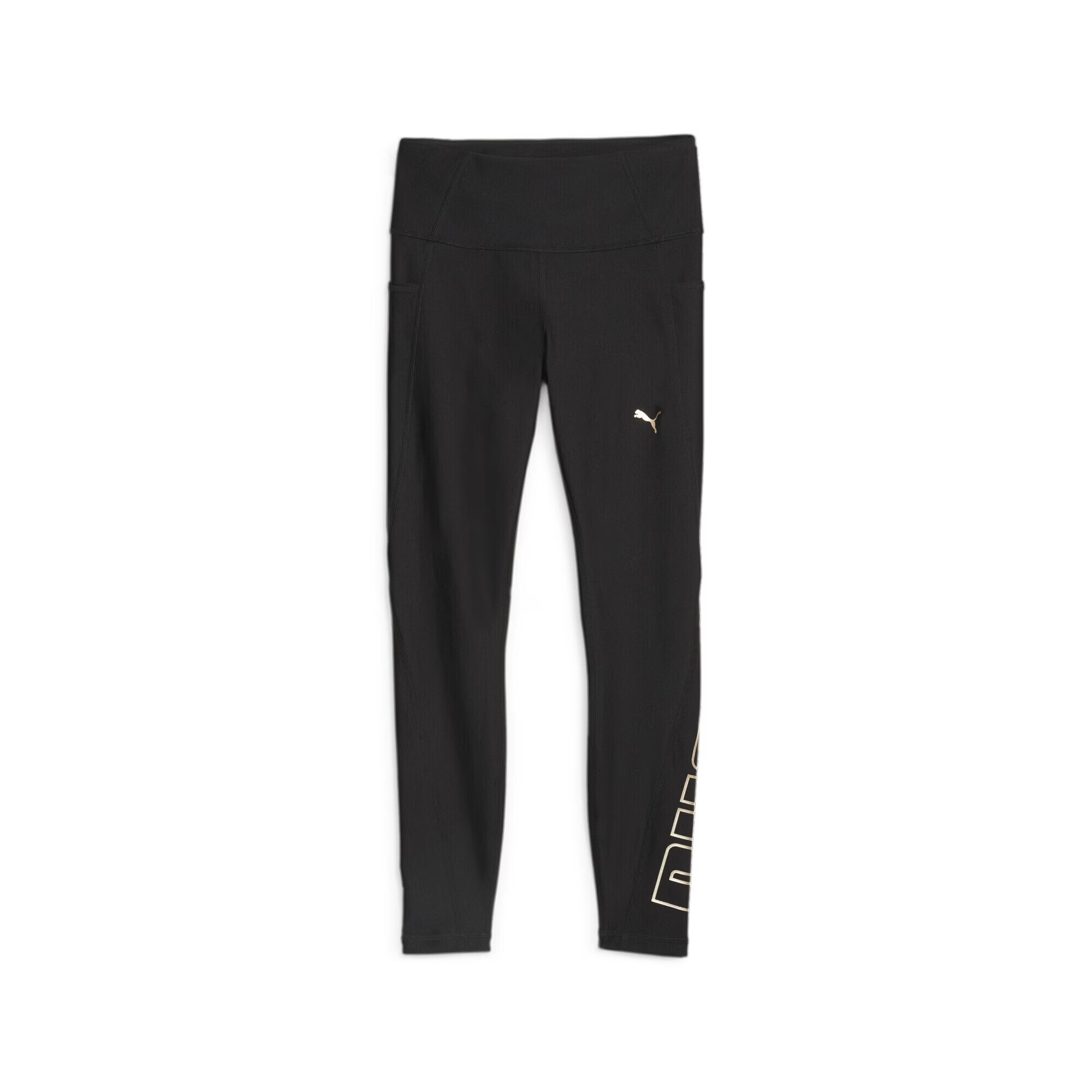 PUMA Pantaloni sport 'Eversculpt' auriu / negru - Pled.ro