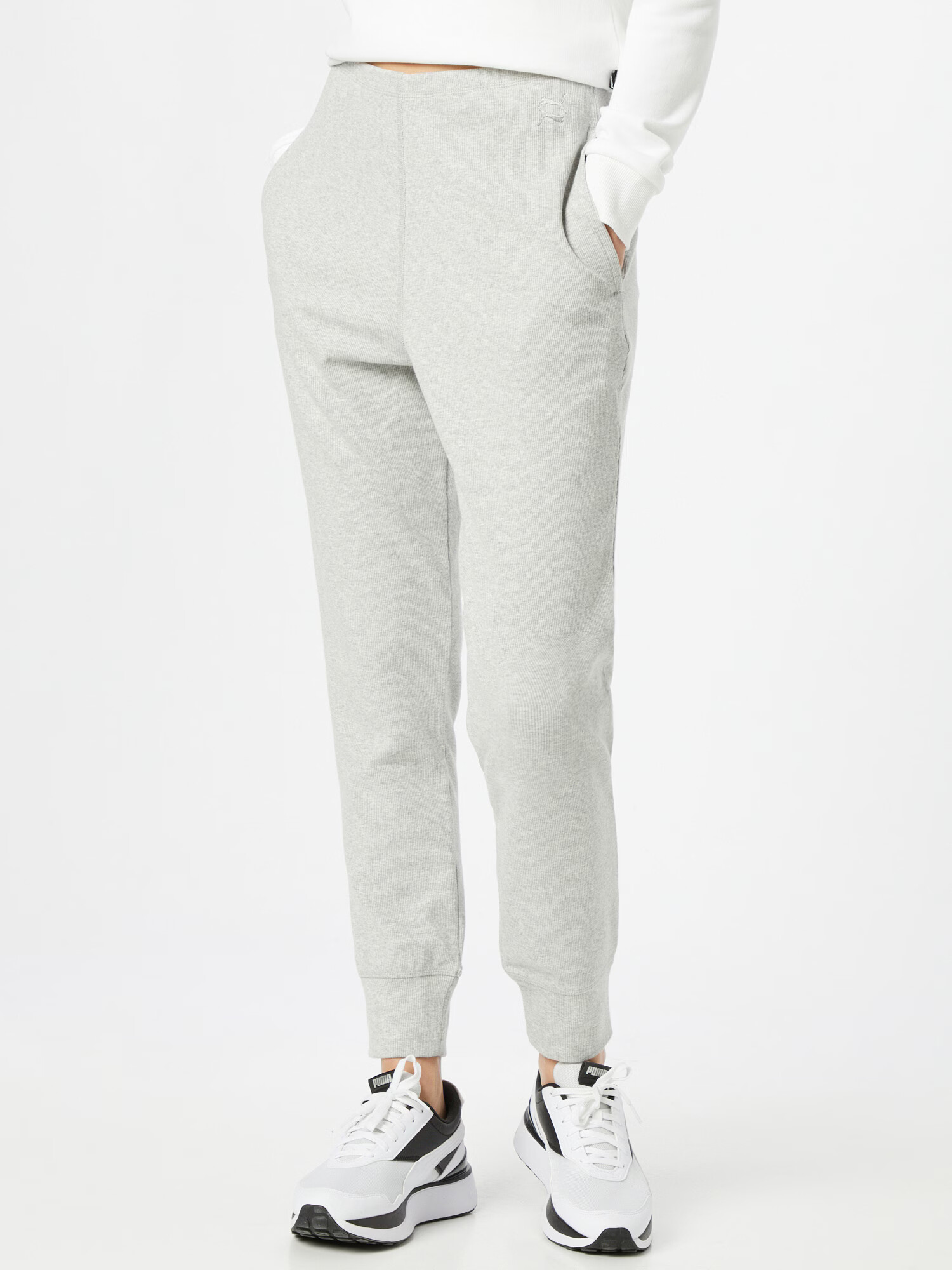 PUMA Pantaloni sport 'EXHALE' gri deschis - Pled.ro