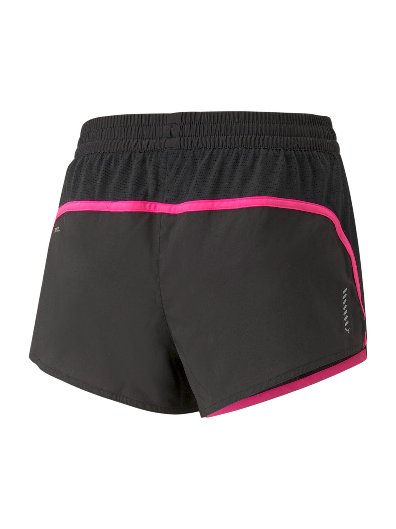 PUMA Pantaloni sport fucsia / negru / argintiu - Pled.ro