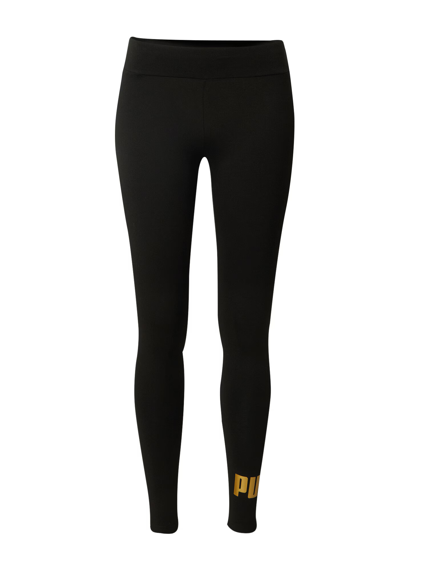 PUMA Pantaloni sport galben auriu / negru - Pled.ro