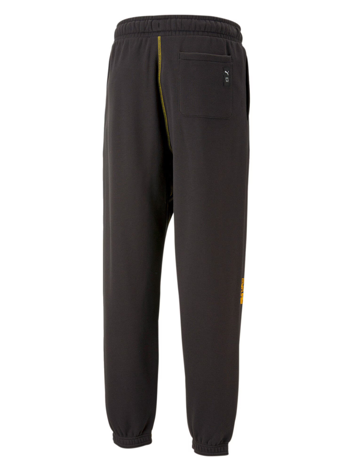 PUMA Pantaloni sport galben auriu / negru - Pled.ro