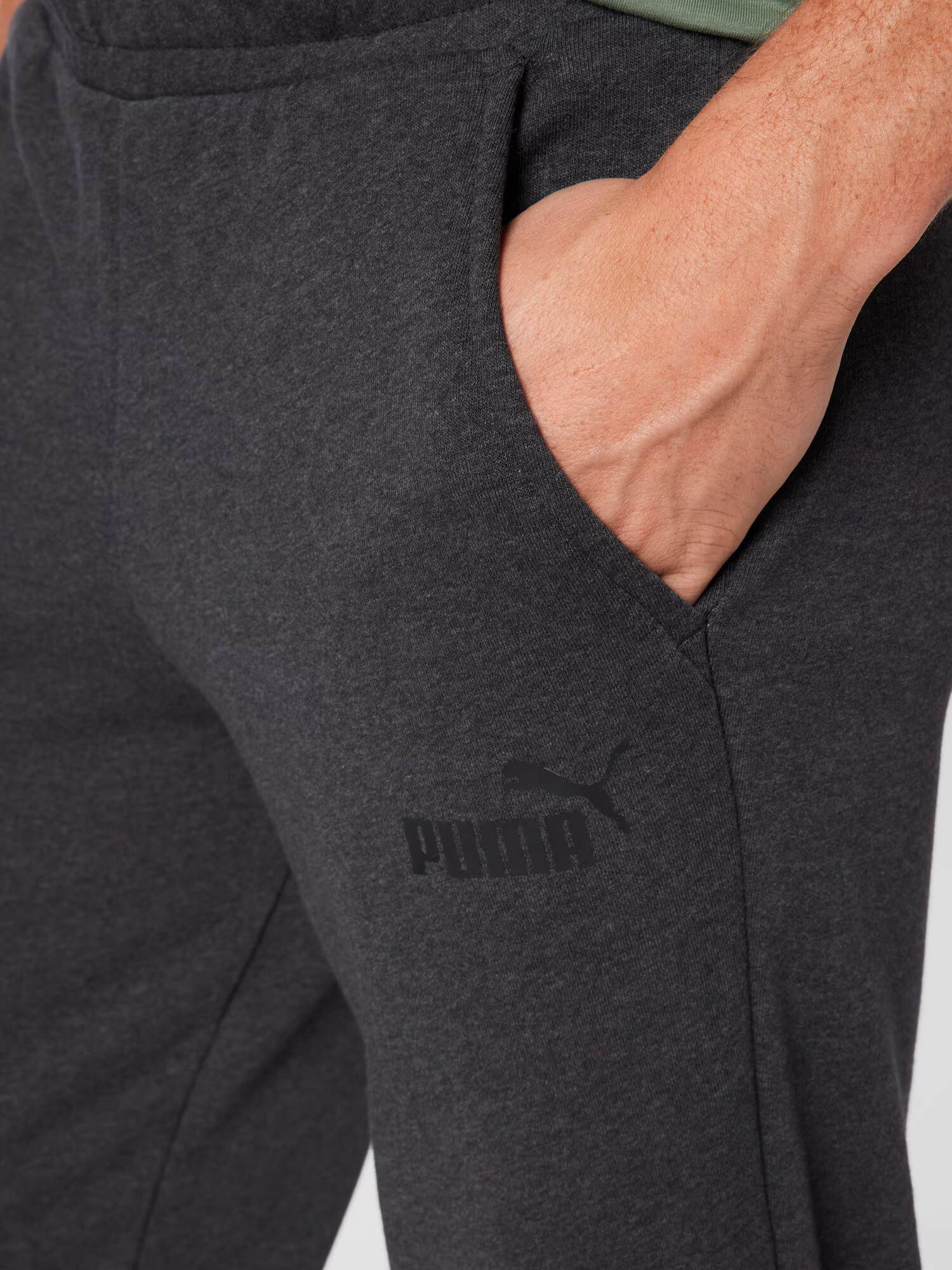 PUMA Pantaloni sport gri închis - Pled.ro