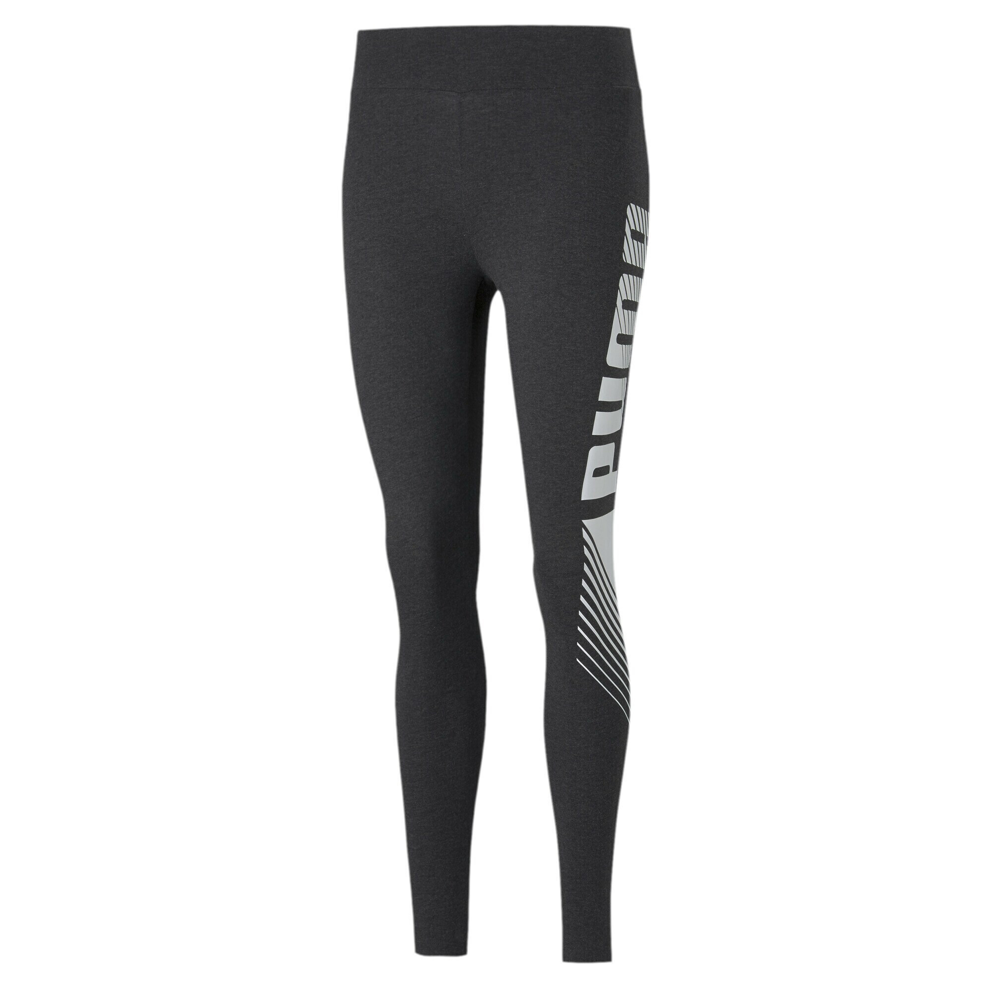 PUMA Pantaloni sport gri închis / alb - Pled.ro