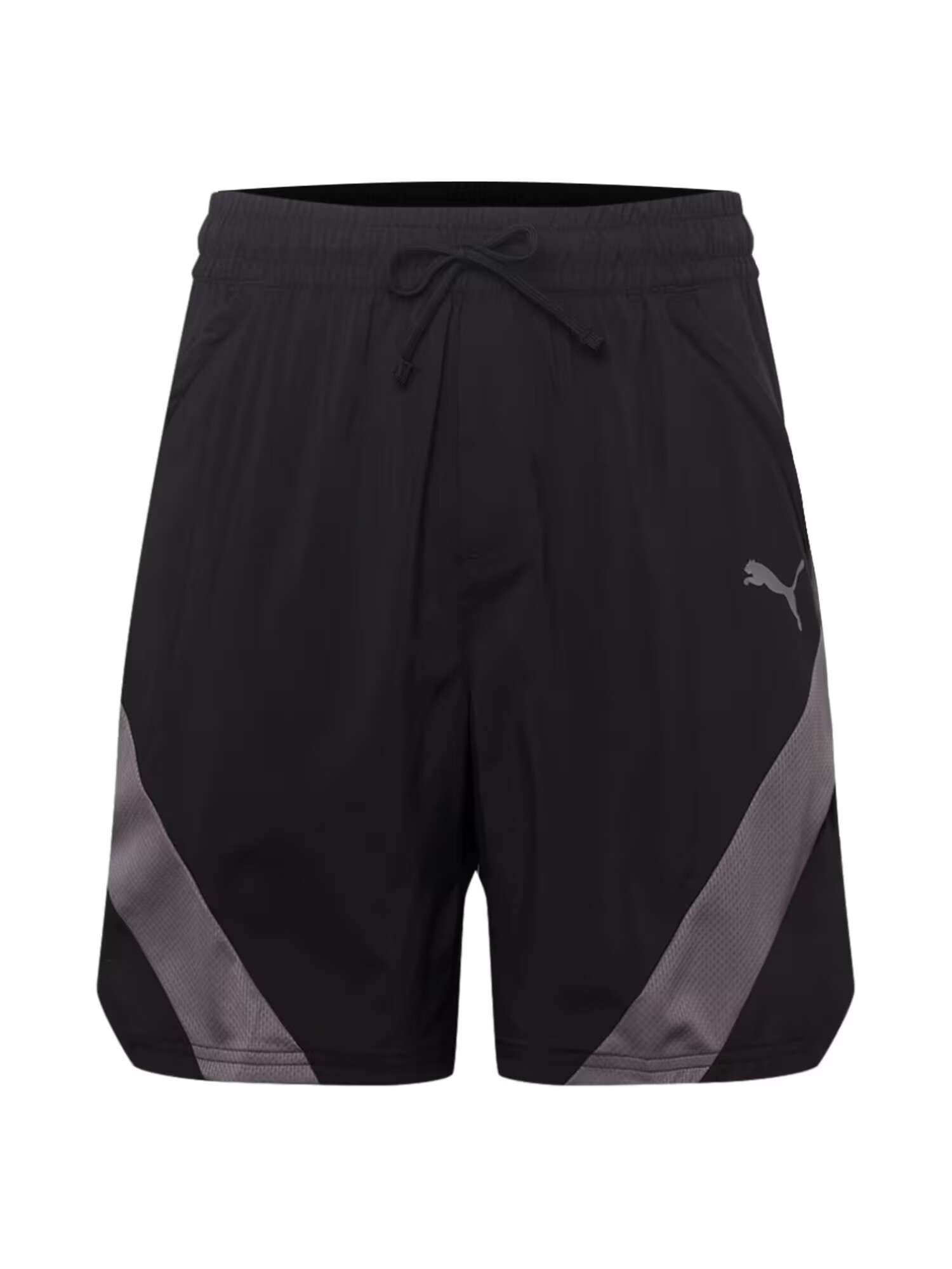 PUMA Pantaloni sport gri / negru - Pled.ro