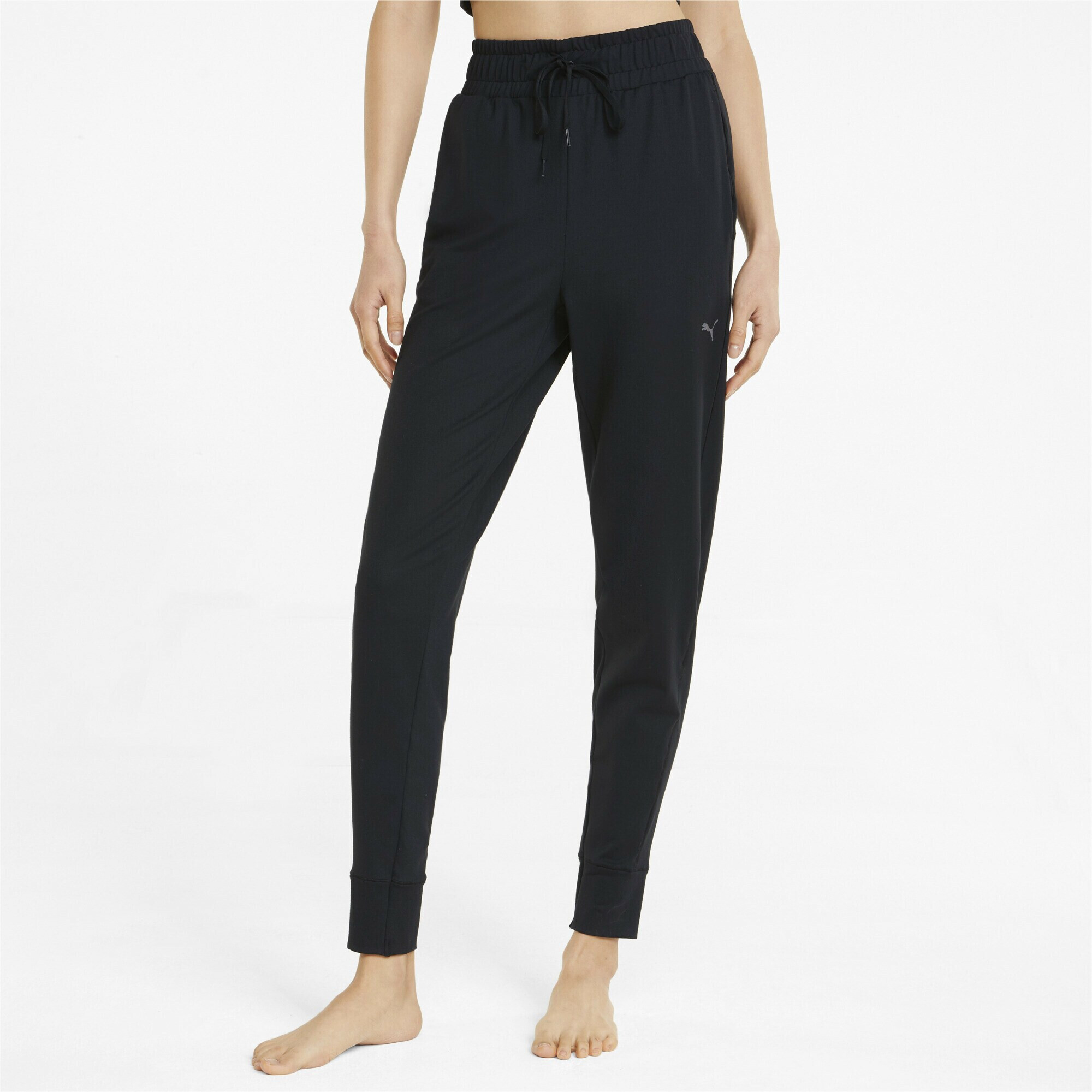 PUMA Pantaloni sport 'Studio Foundations' gri / negru - Pled.ro