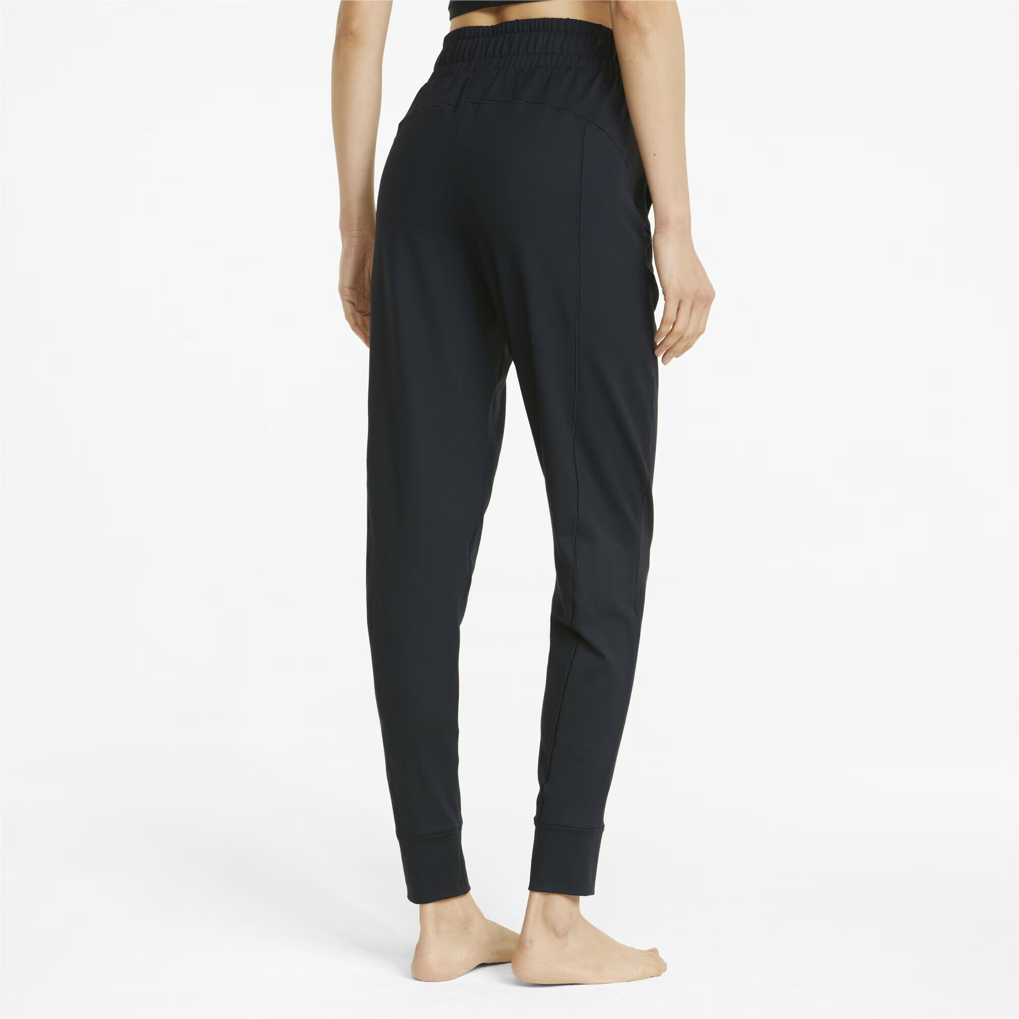 PUMA Pantaloni sport 'Studio Foundations' gri / negru - Pled.ro