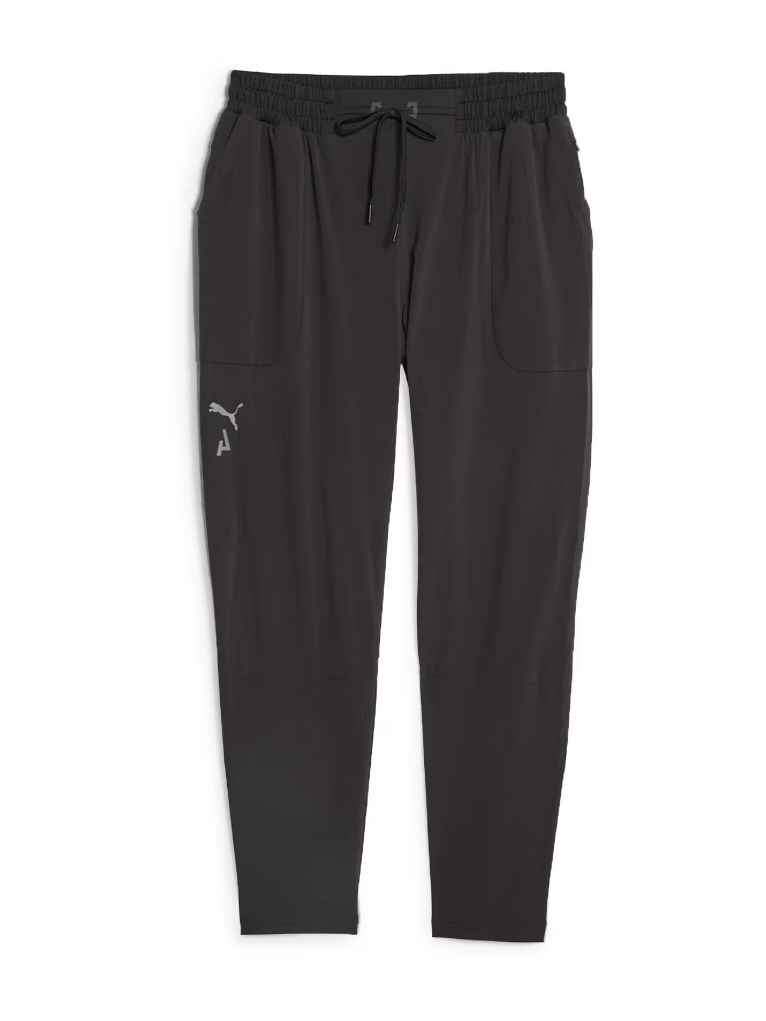 PUMA Pantaloni sport gri / negru - Pled.ro