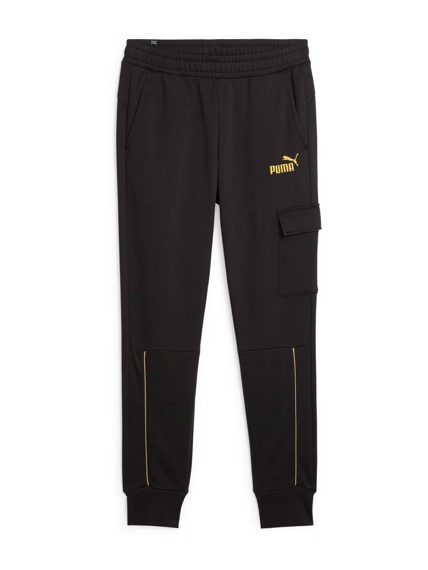 PUMA Pantaloni sport 'MINIMAL GOLD' galben auriu / negru - Pled.ro