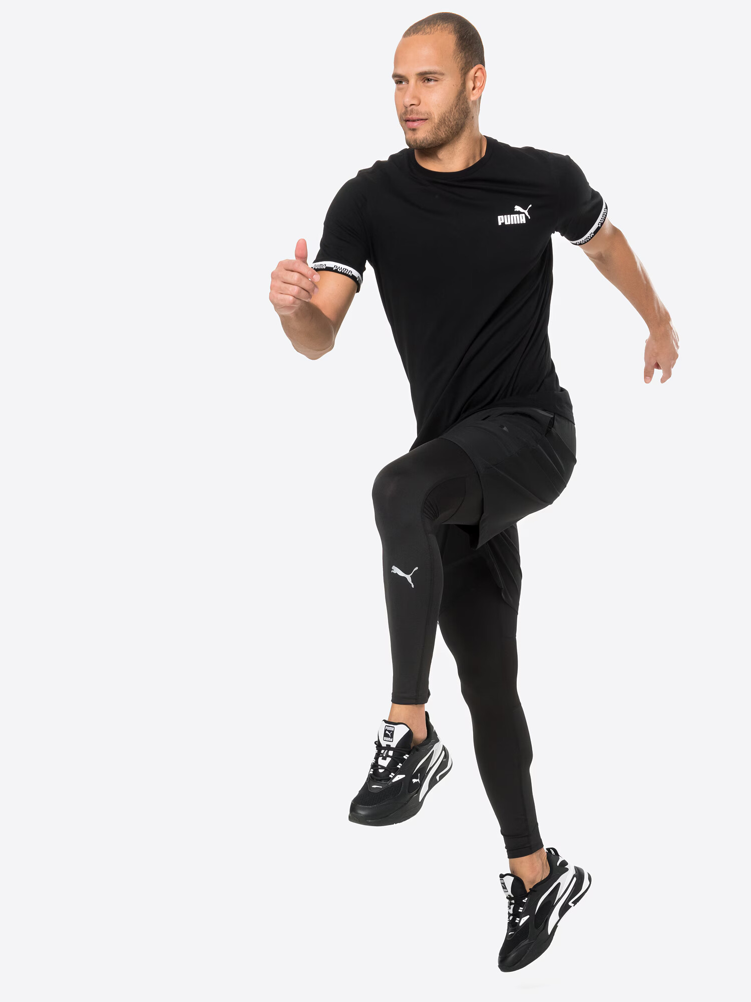 PUMA Pantaloni sport negru - Pled.ro