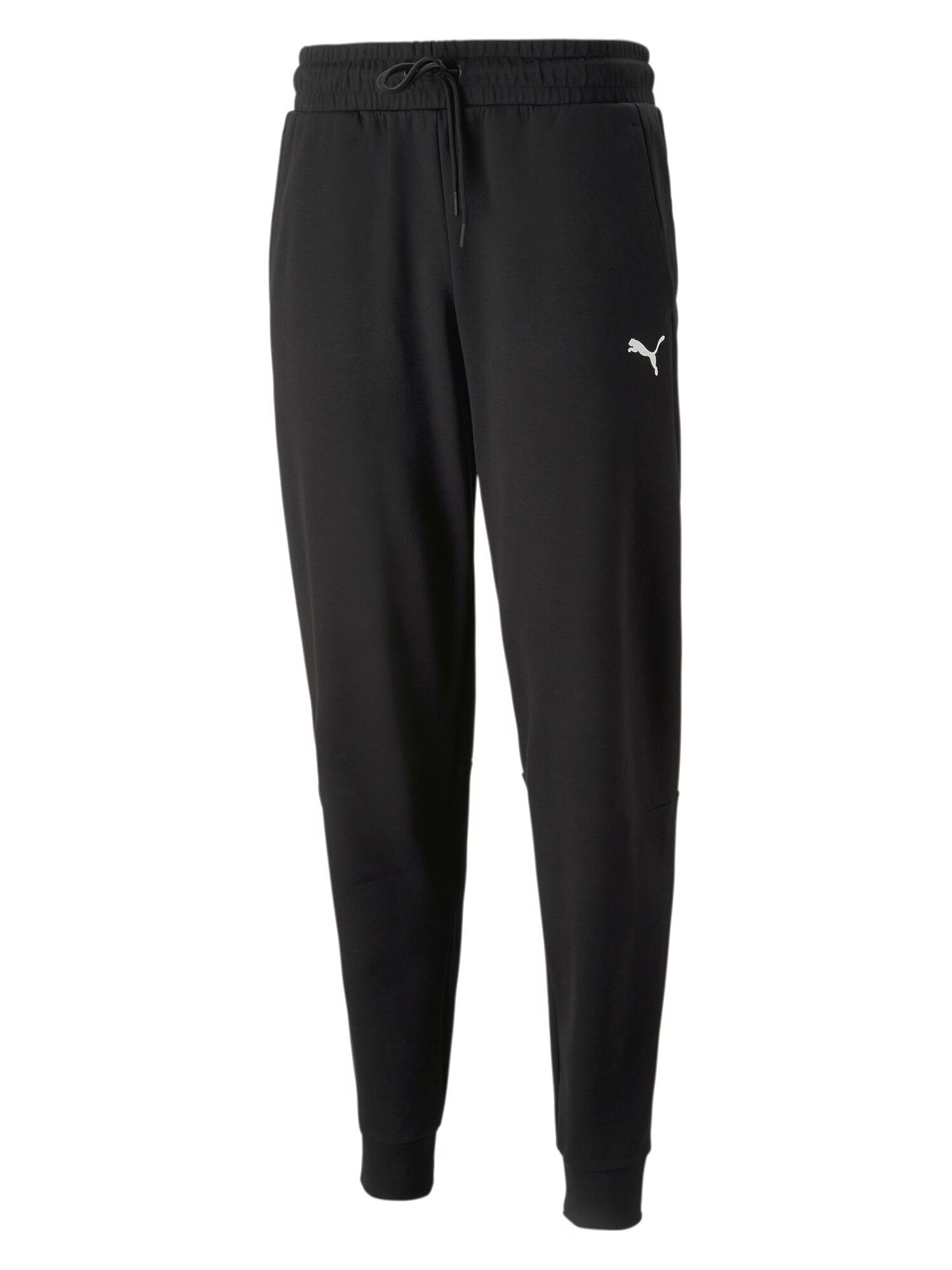 PUMA Pantaloni sport negru / alb - Pled.ro