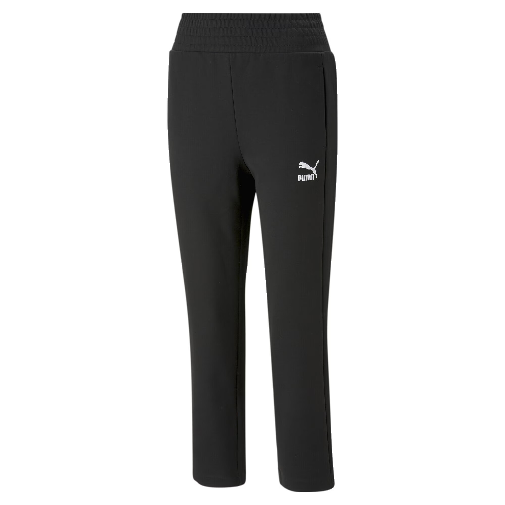 PUMA Pantaloni sport negru / alb - Pled.ro