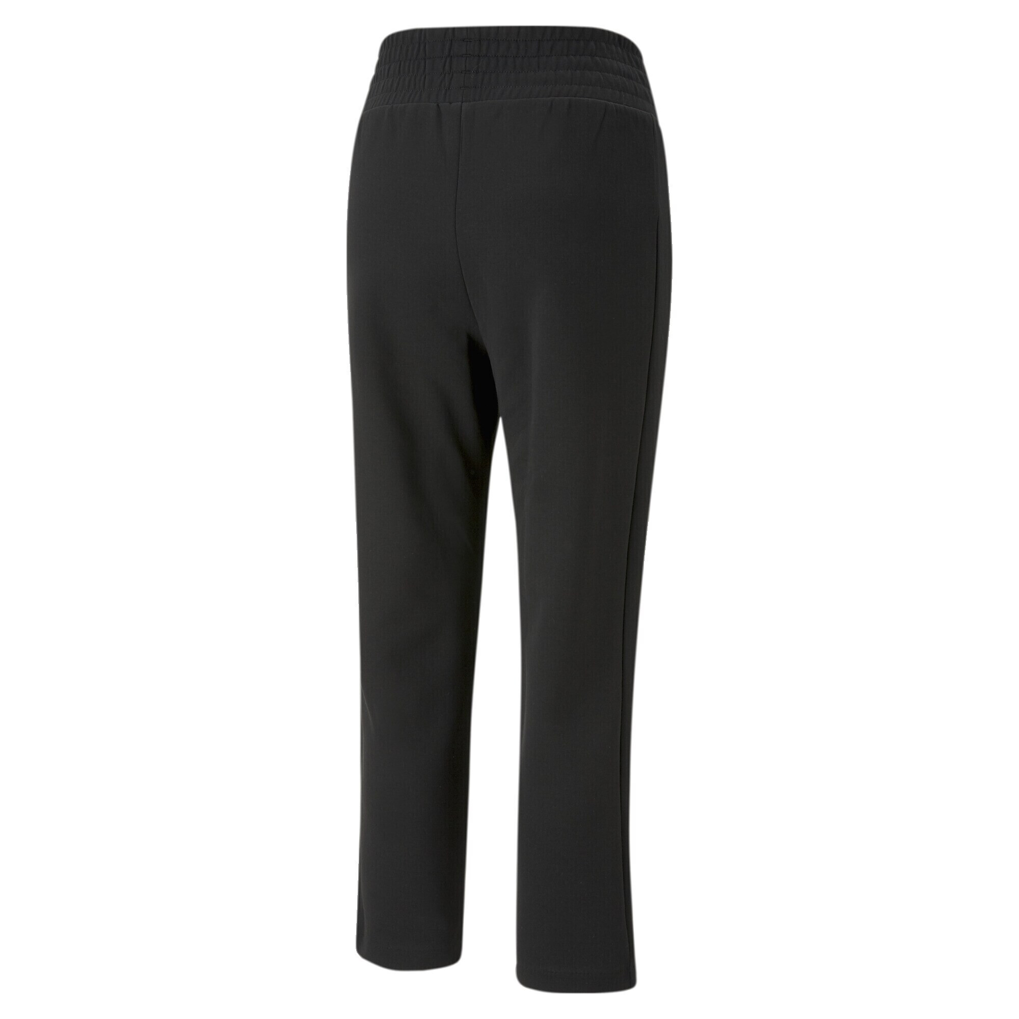 PUMA Pantaloni sport negru / alb - Pled.ro