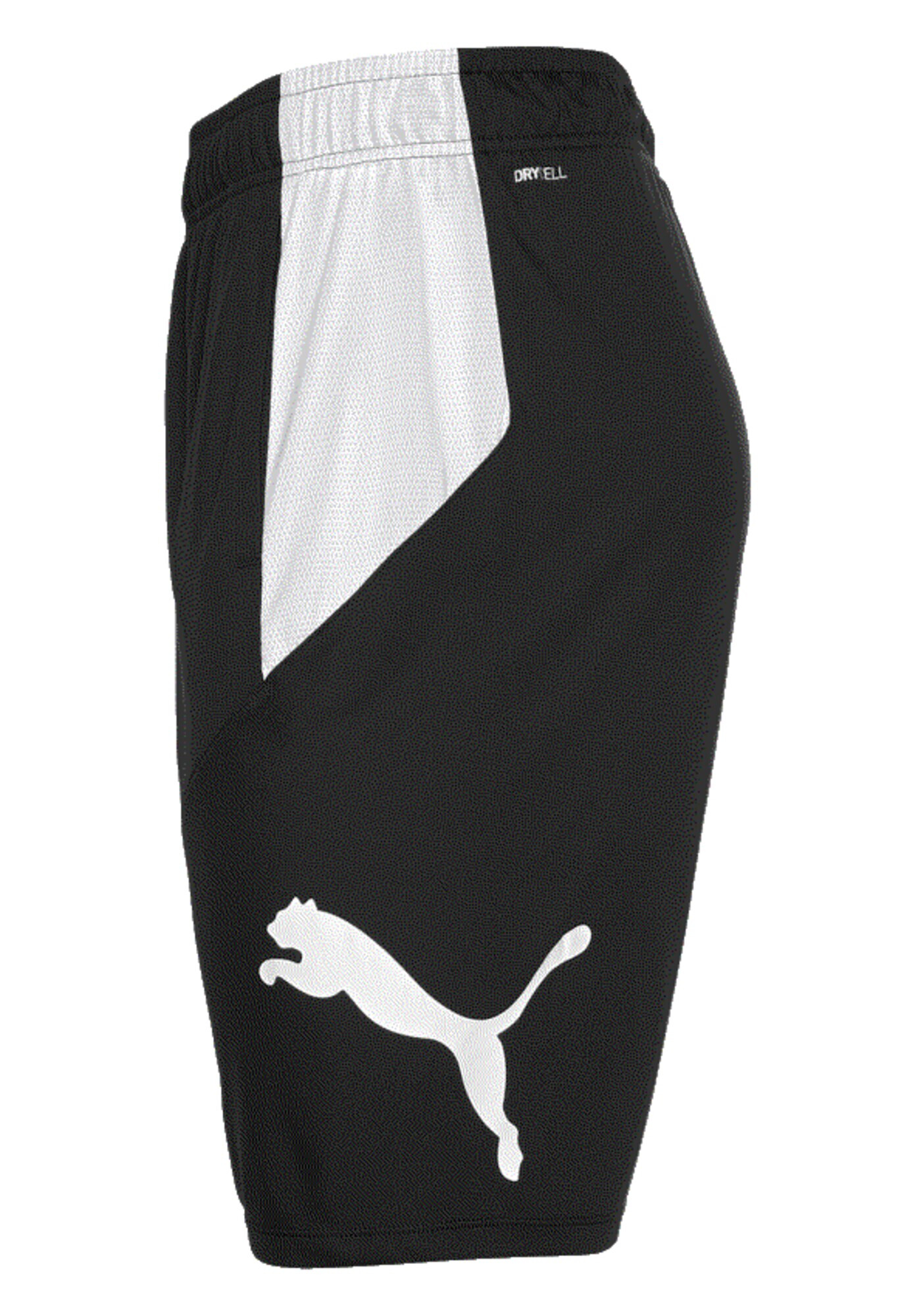 PUMA Pantaloni sport negru / alb - Pled.ro