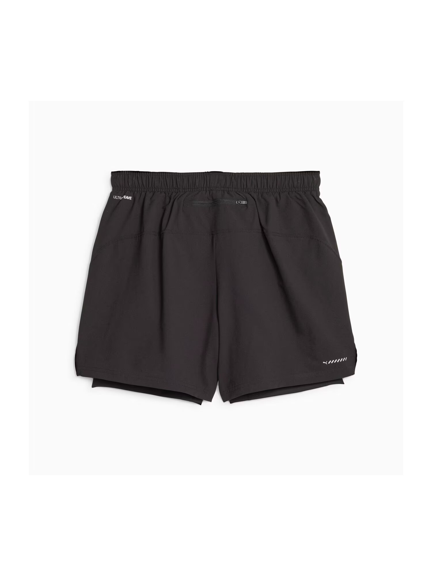 PUMA Pantaloni sport negru / alb - Pled.ro