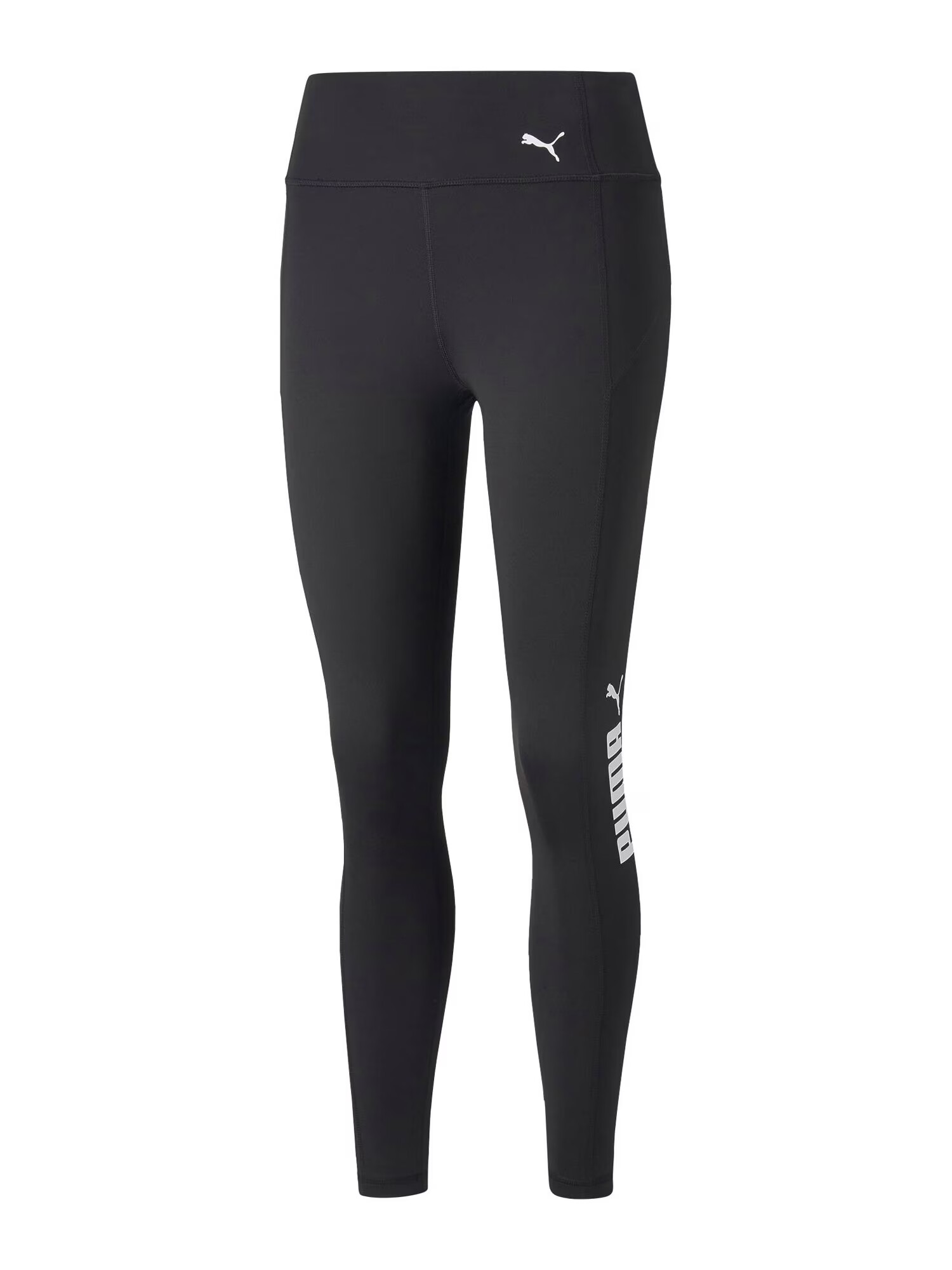 PUMA Pantaloni sport negru / alb - Pled.ro