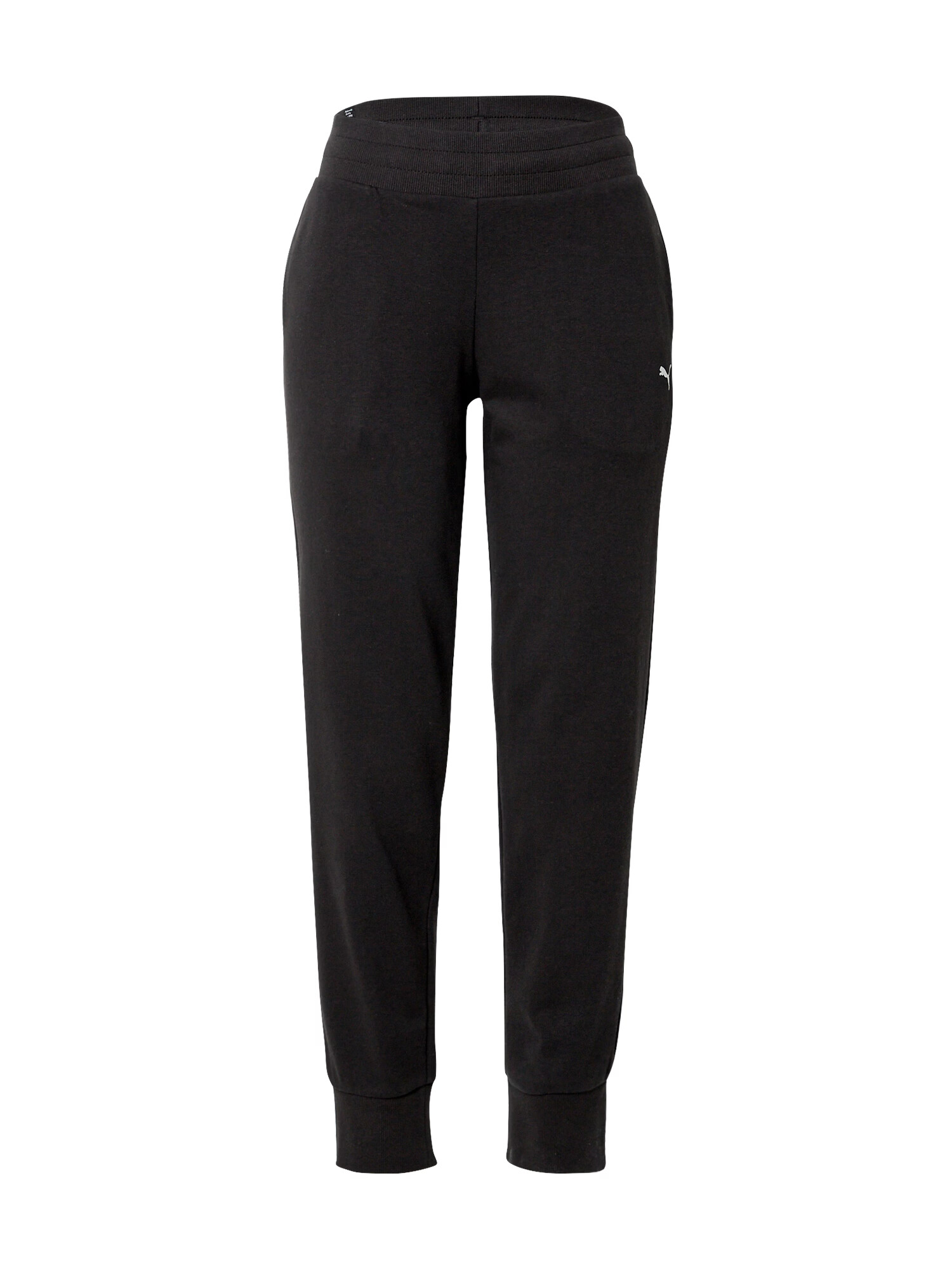 PUMA Pantaloni sport negru / alb - Pled.ro