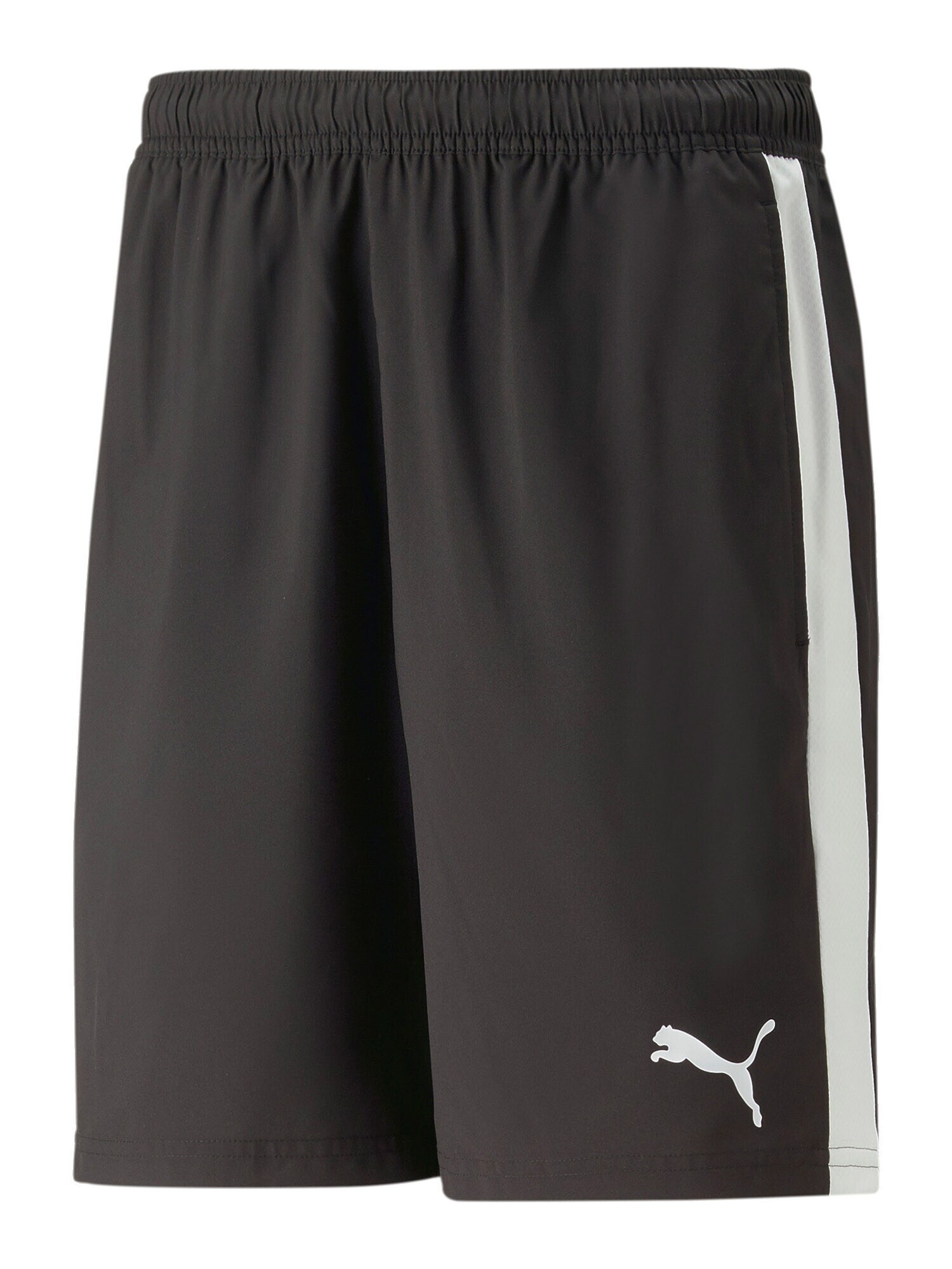 PUMA Pantaloni sport negru / alb - Pled.ro