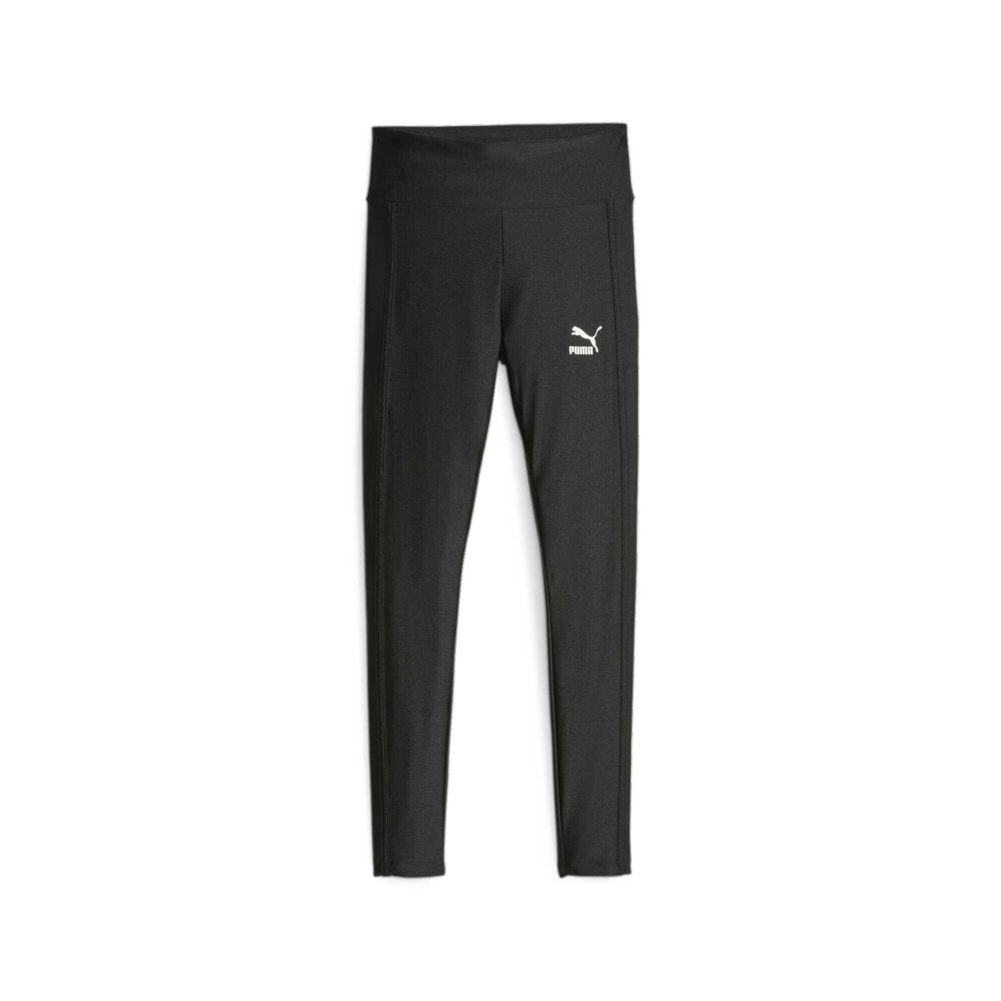 PUMA Pantaloni sport negru / alb - Pled.ro