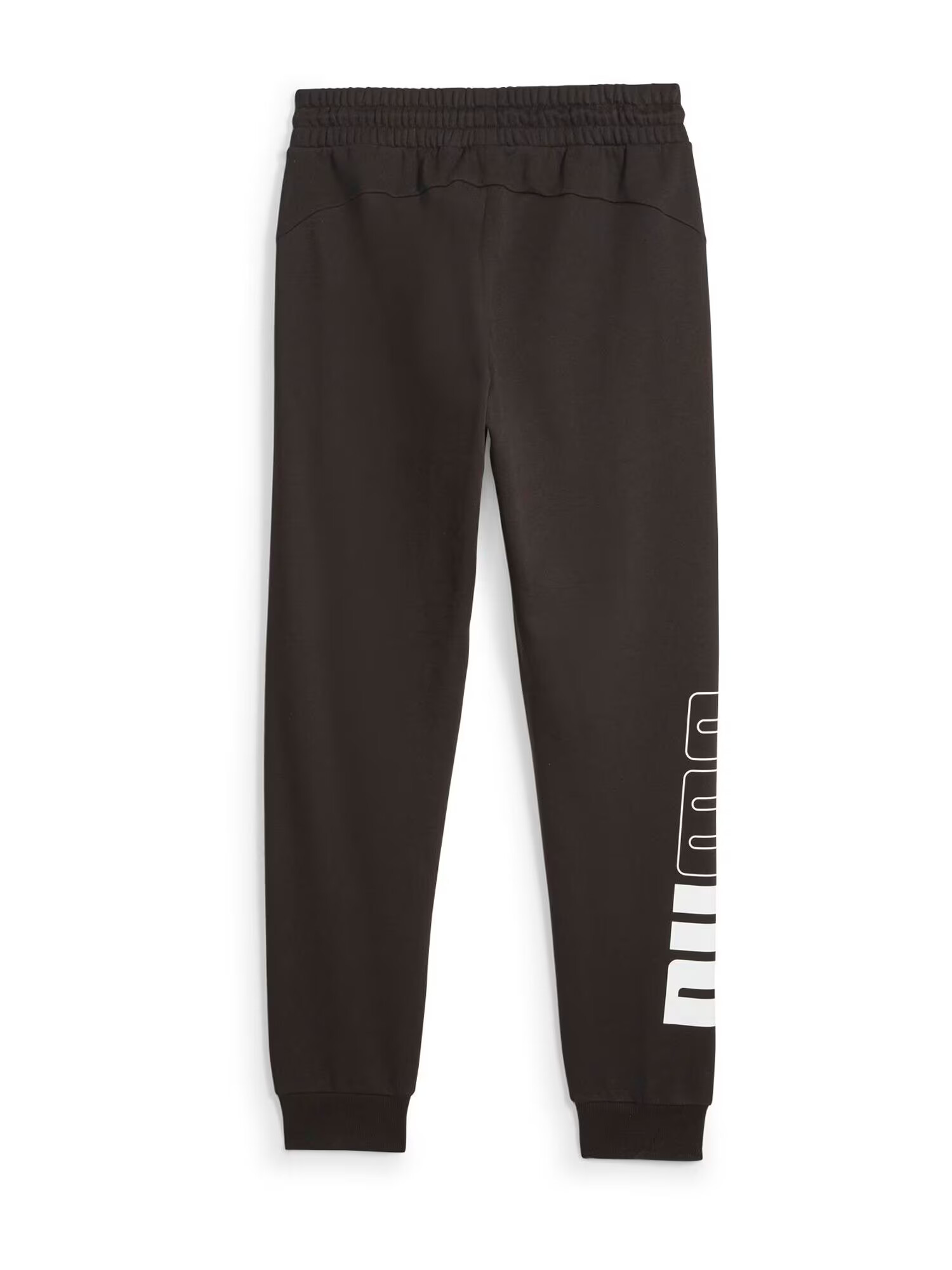 PUMA Pantaloni sport negru / alb - Pled.ro