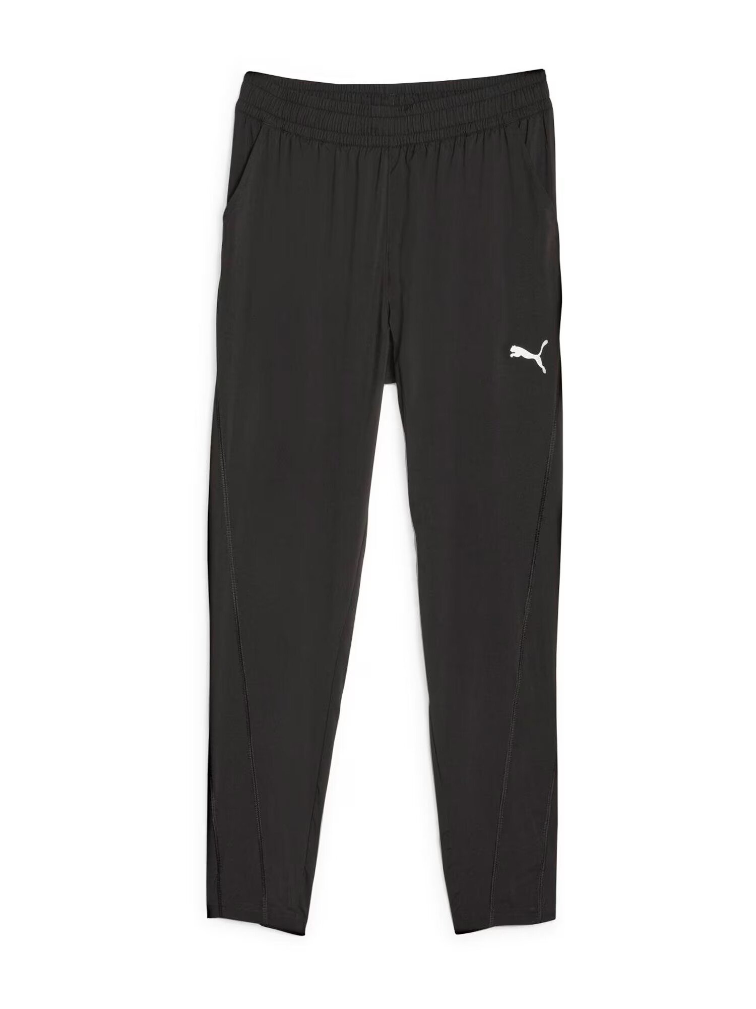 PUMA Pantaloni sport negru / alb - Pled.ro