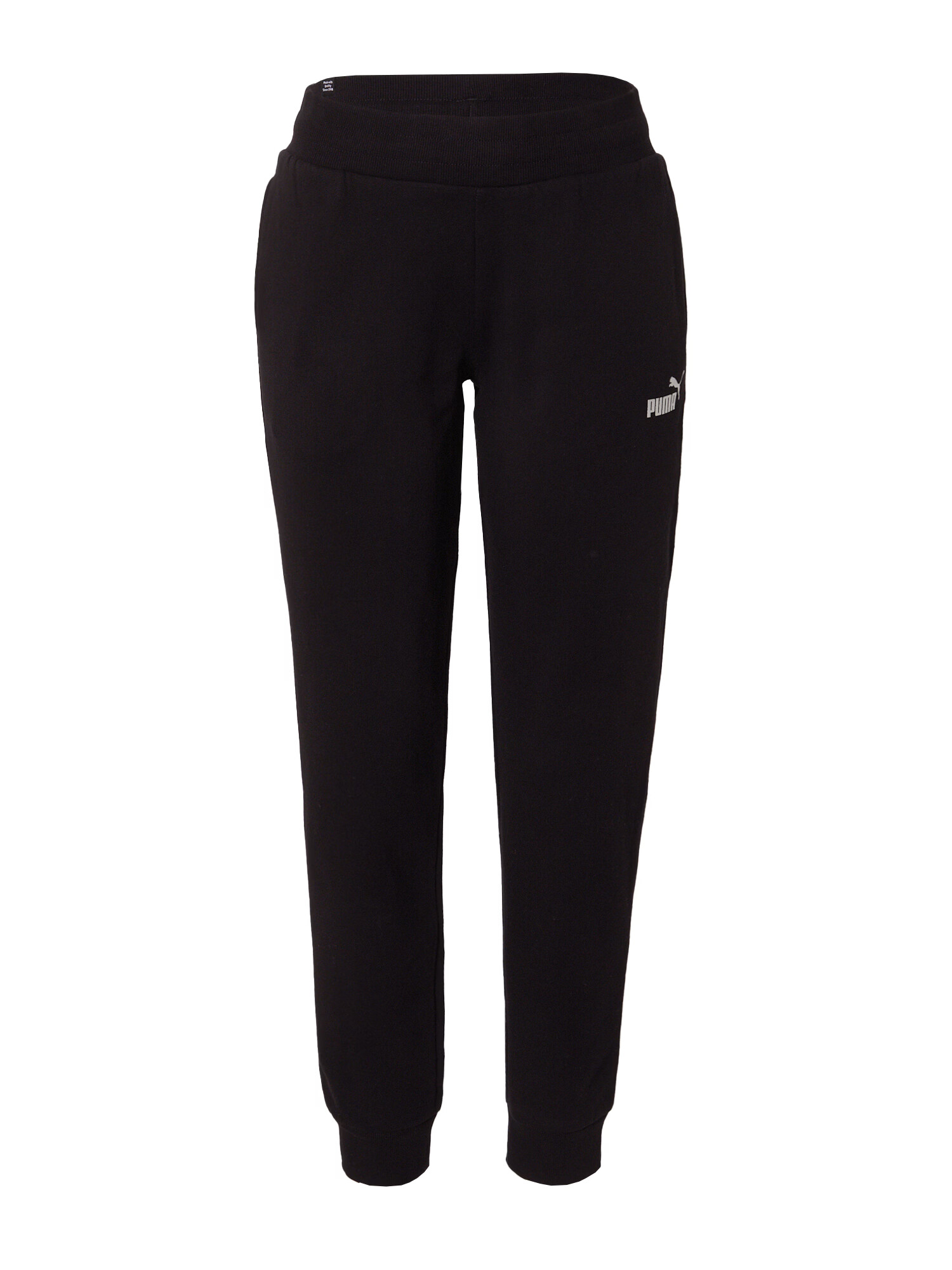 PUMA Pantaloni sport negru / alb - Pled.ro