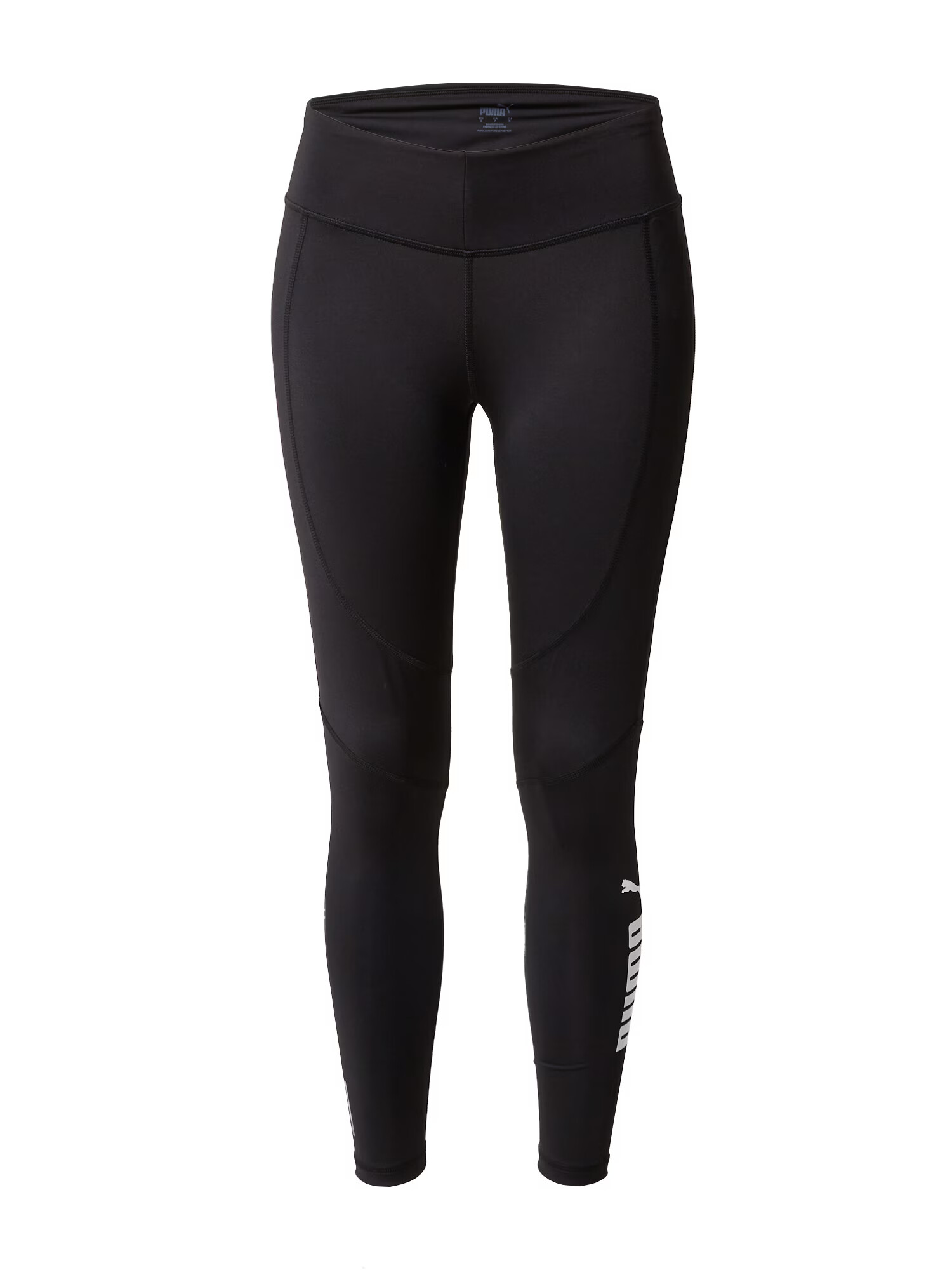 PUMA Pantaloni sport negru / alb - Pled.ro