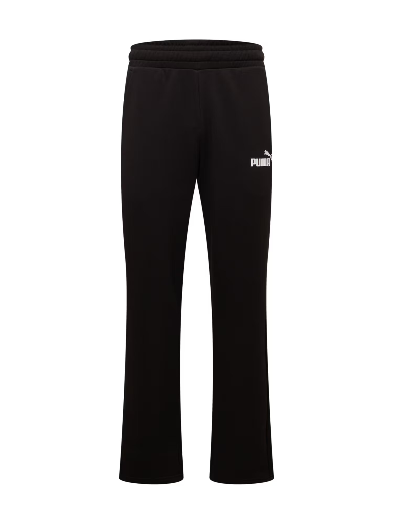 PUMA Pantaloni sport 'Essentials' negru / alb - Pled.ro