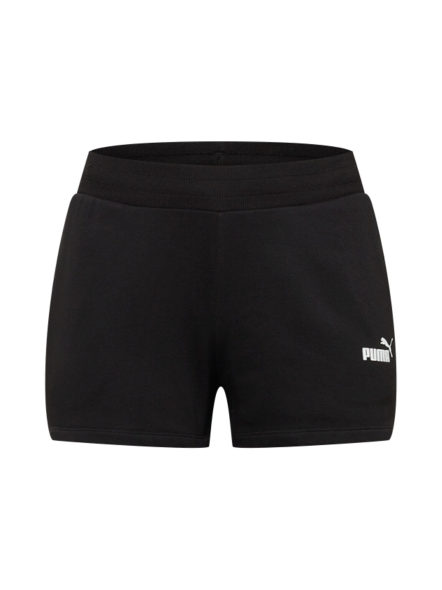 PUMA Pantaloni sport negru / alb - Pled.ro