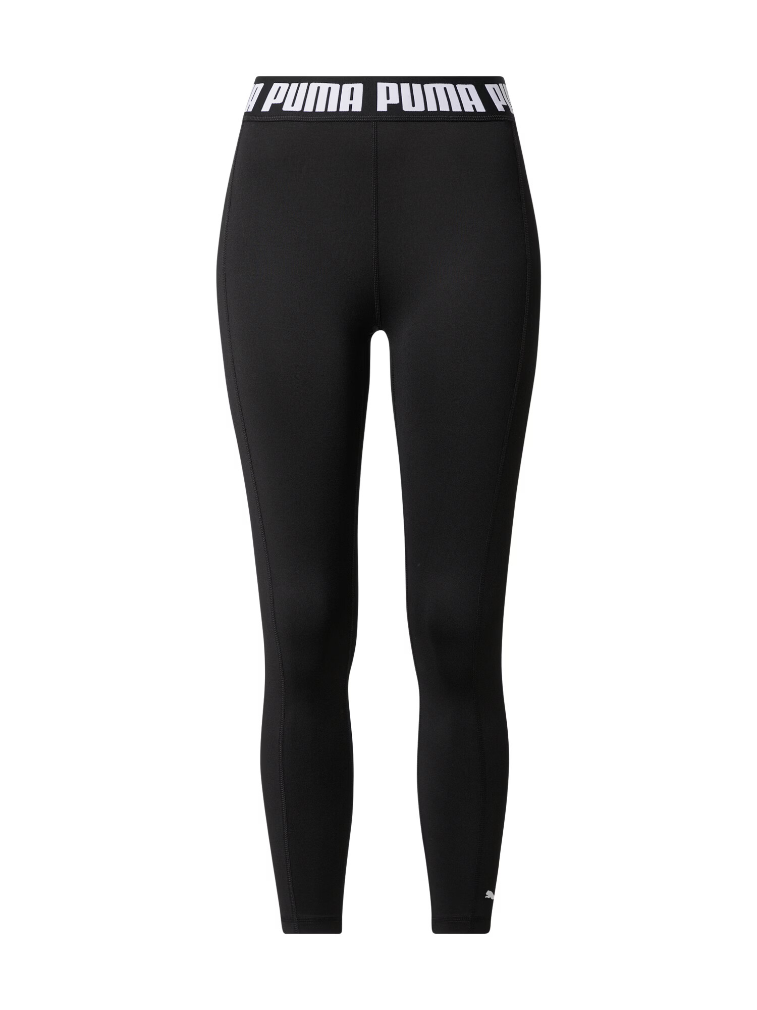 PUMA Pantaloni sport negru / alb - Pled.ro