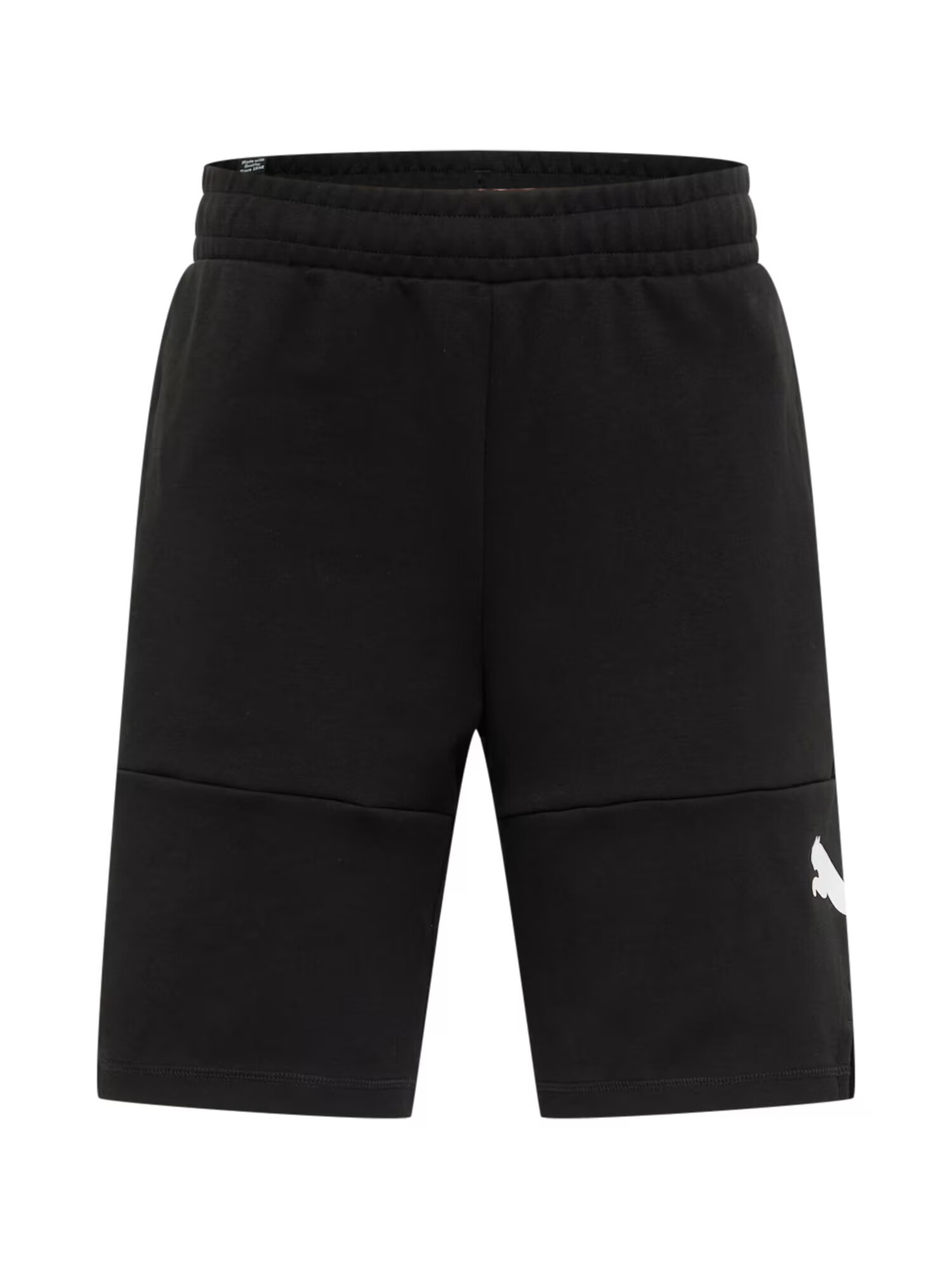 PUMA Pantaloni sport negru / alb - Pled.ro