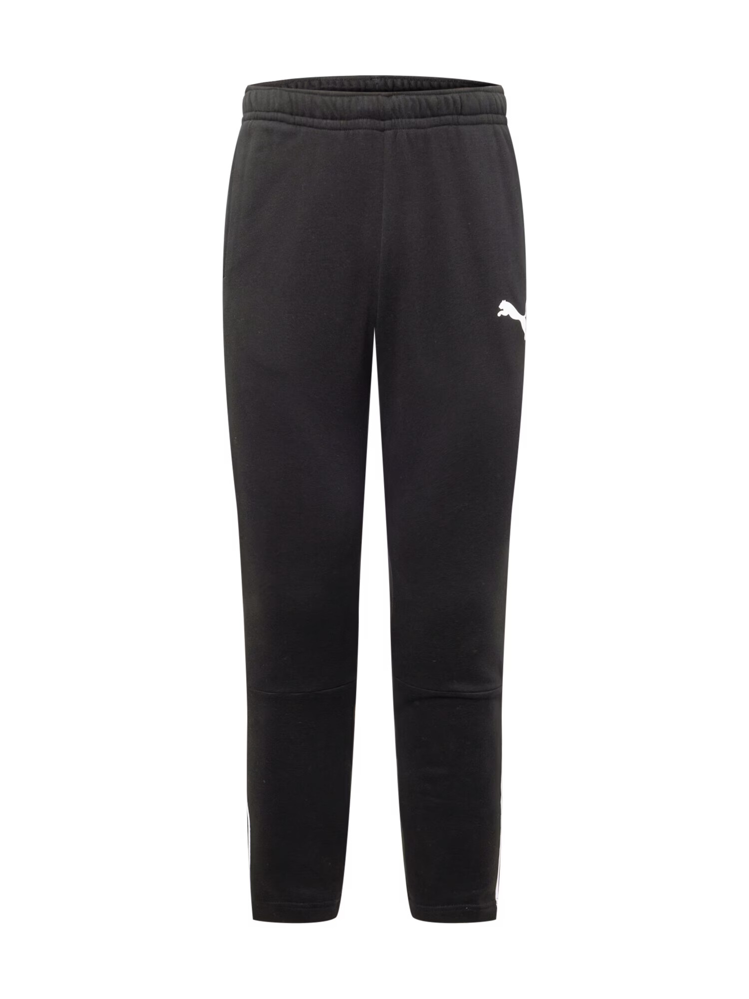 PUMA Pantaloni sport negru / alb - Pled.ro