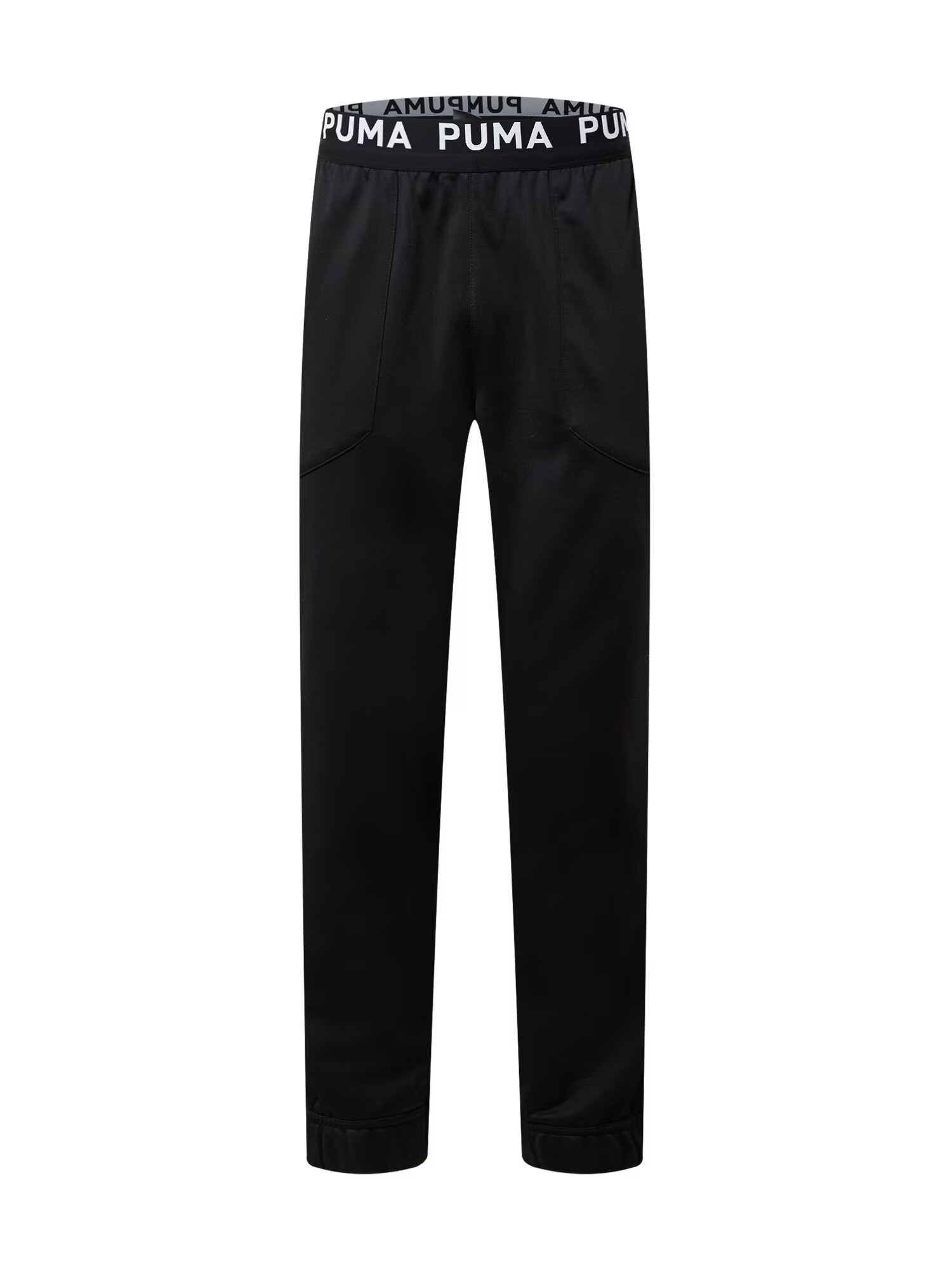 PUMA Pantaloni sport negru / alb - Pled.ro