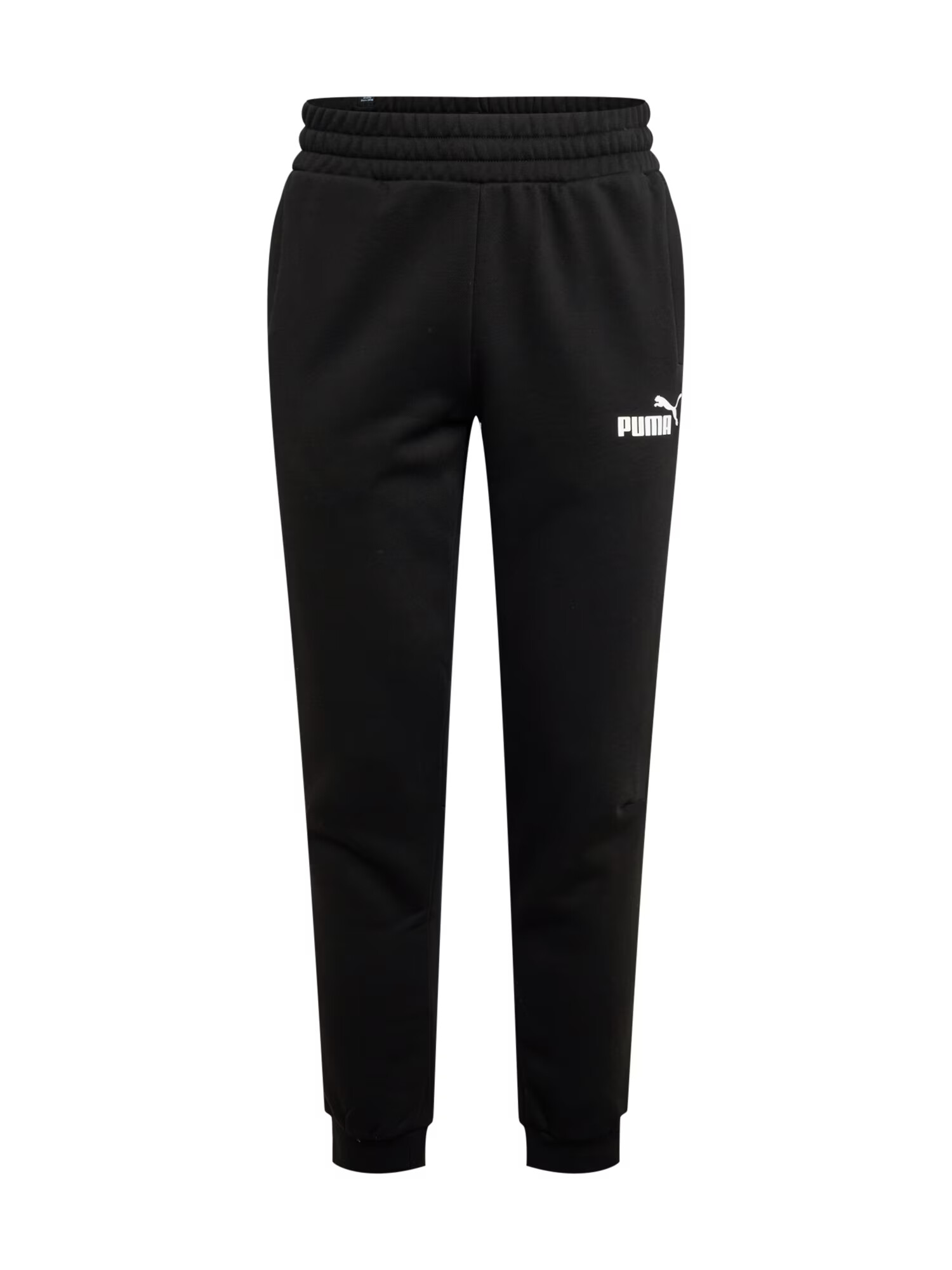 PUMA Pantaloni sport negru / alb - Pled.ro