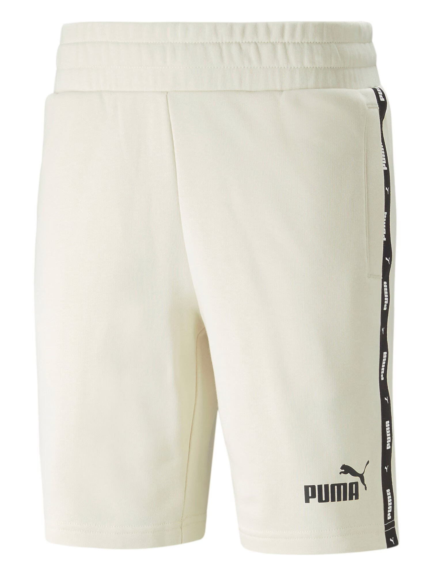 PUMA Pantaloni sport negru / alb / alb lână - Pled.ro