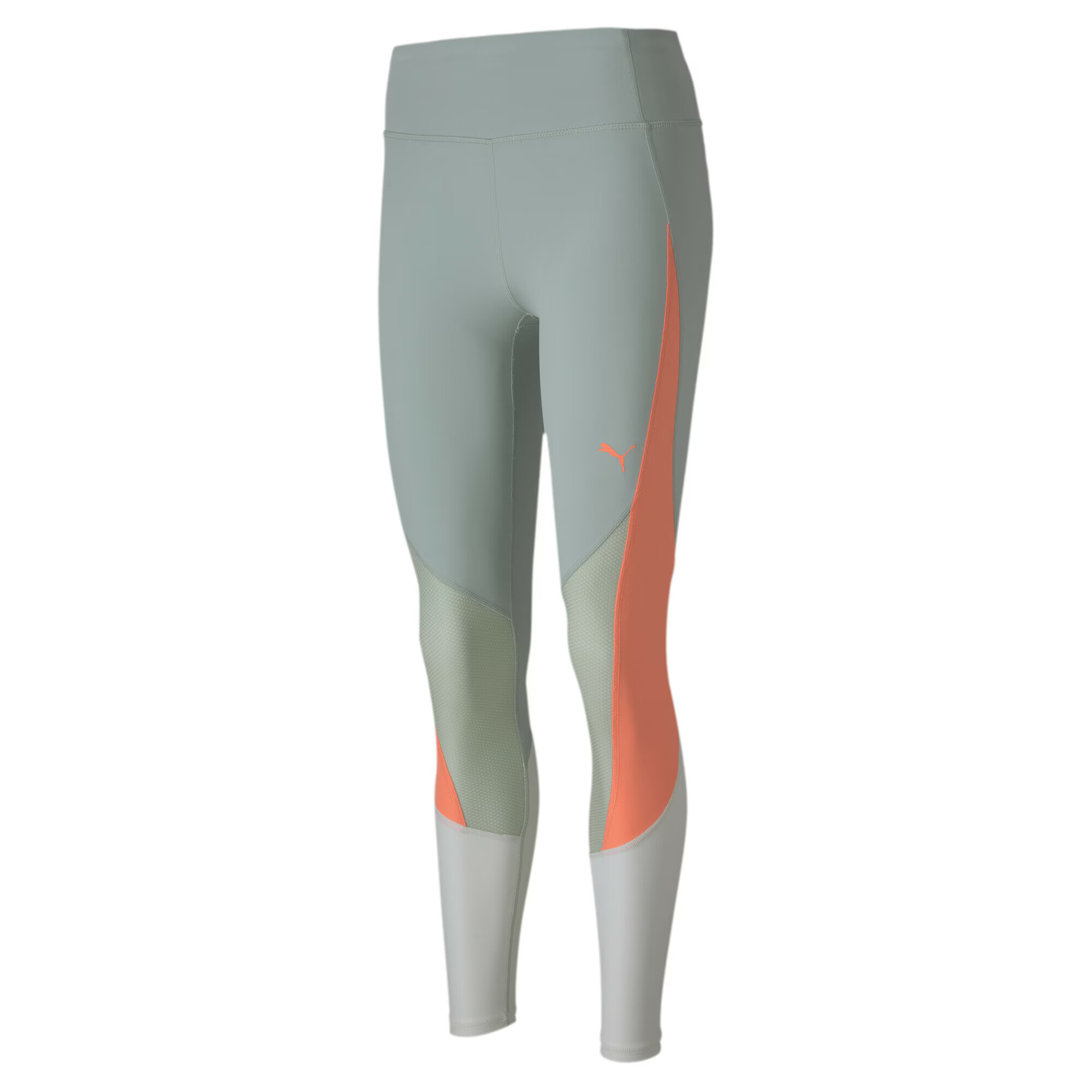 PUMA Pantaloni sport 'Pearl' gri / oliv / portocaliu - Pled.ro