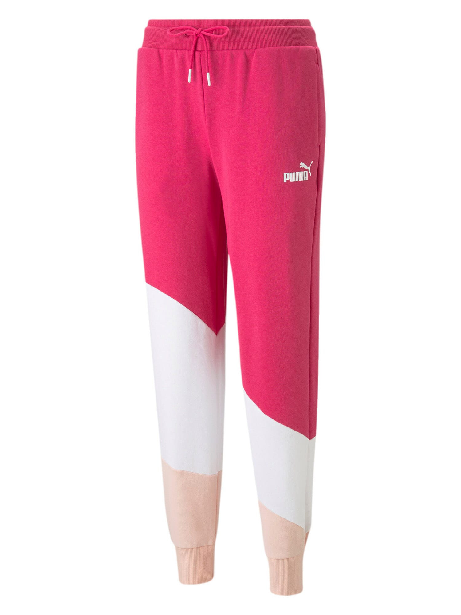 PUMA Pantaloni sport roz pitaya / roz pastel / alb - Pled.ro