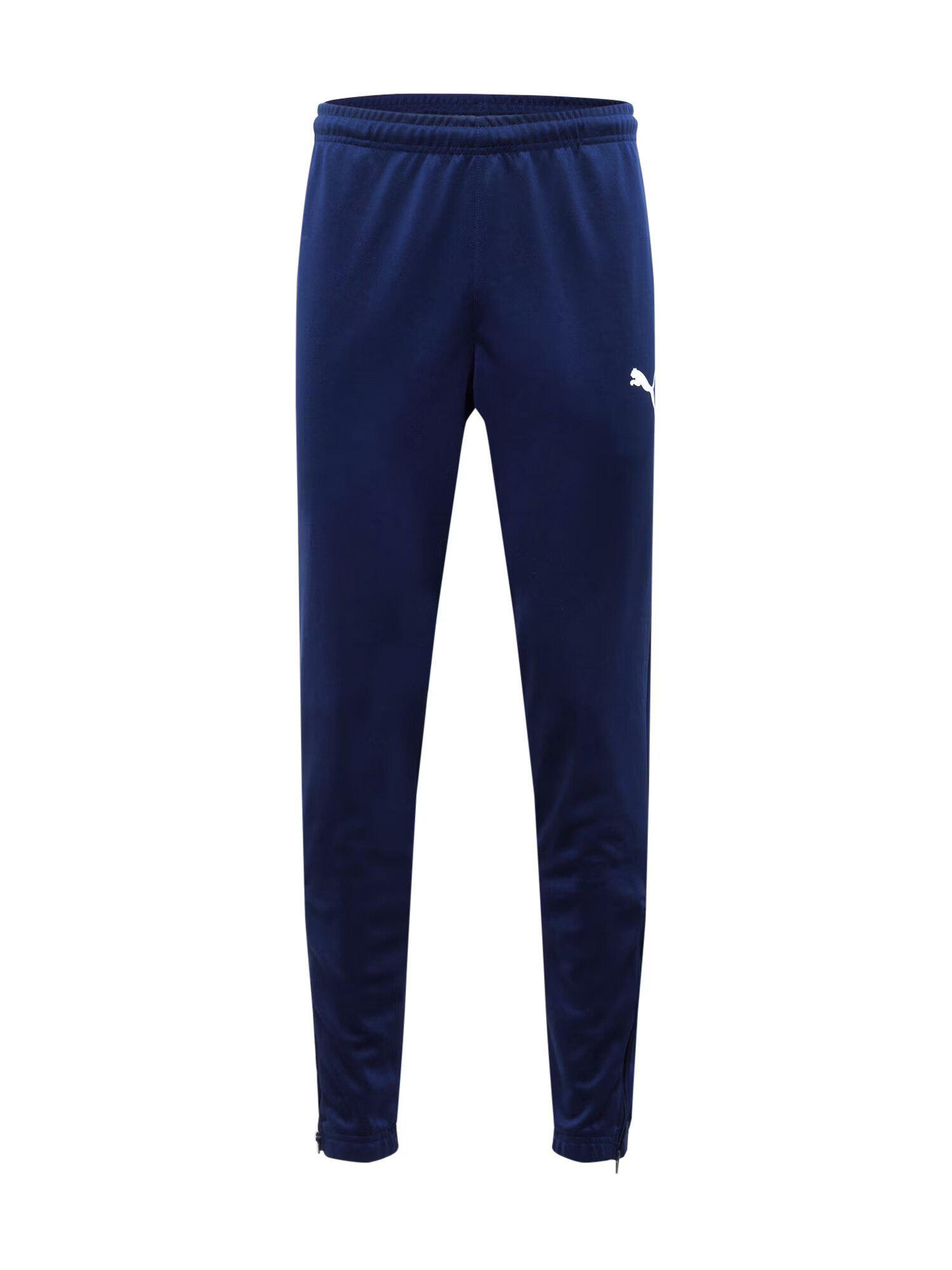 PUMA Pantaloni sport 'TeamRise' bleumarin / alb - Pled.ro