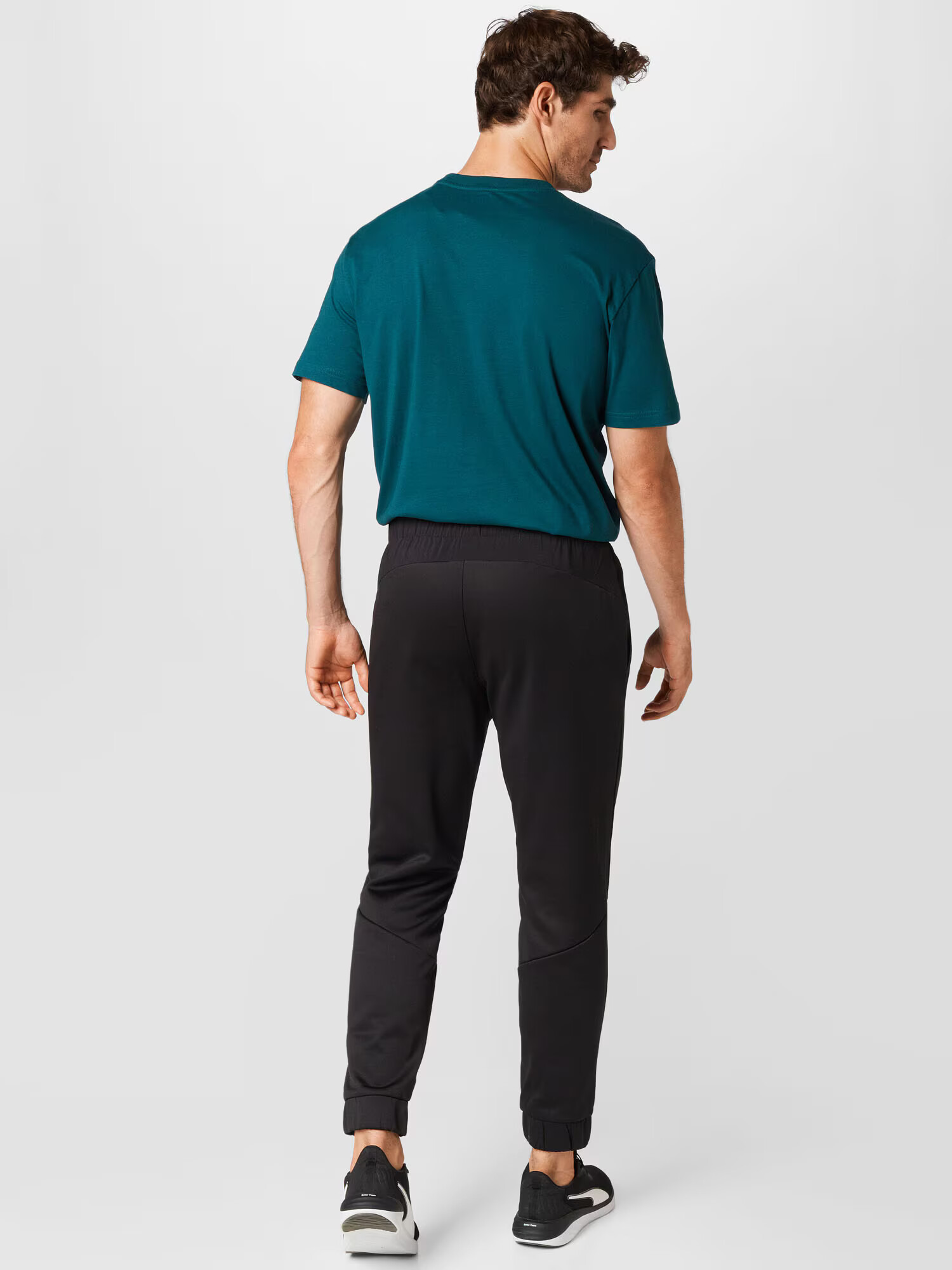 PUMA Pantaloni sport 'Train All Day' negru / alb - Pled.ro