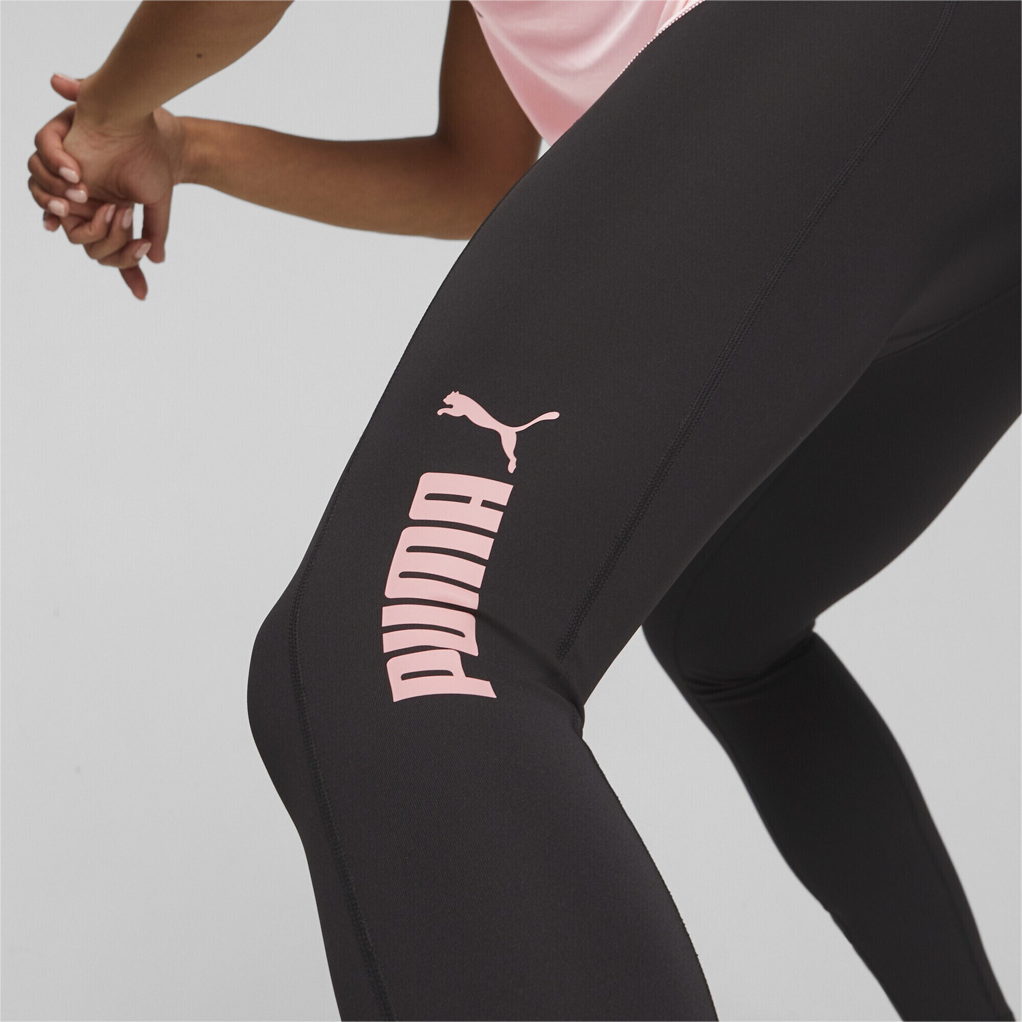 PUMA Pantaloni sport 'Train All Day' roz / negru - Pled.ro