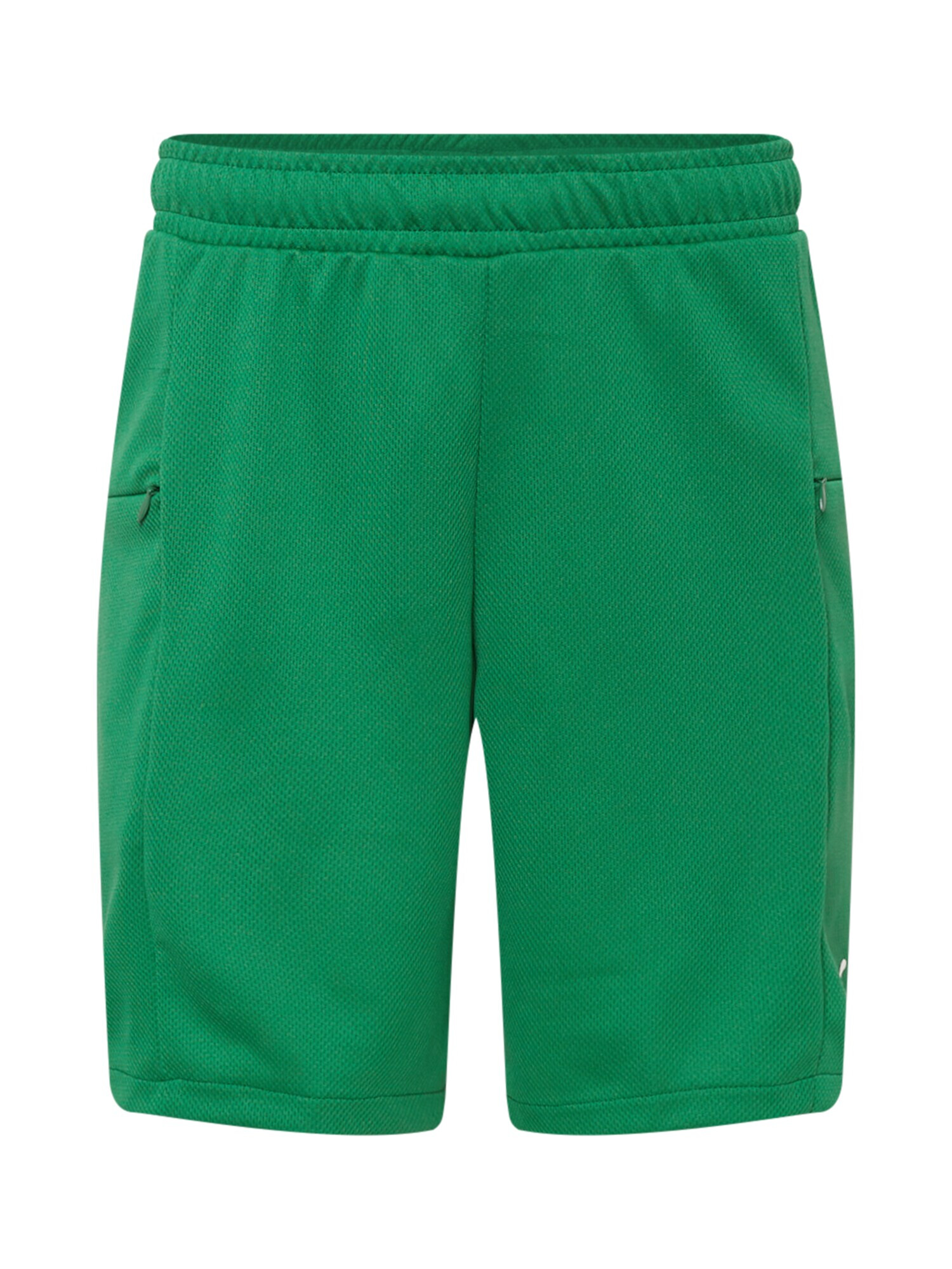 PUMA Pantaloni sport verde / alb - Pled.ro