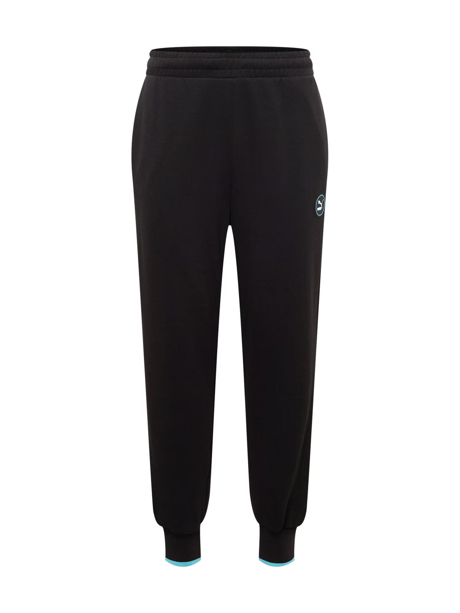 PUMA Pantaloni turcoaz / negru / alb - Pled.ro